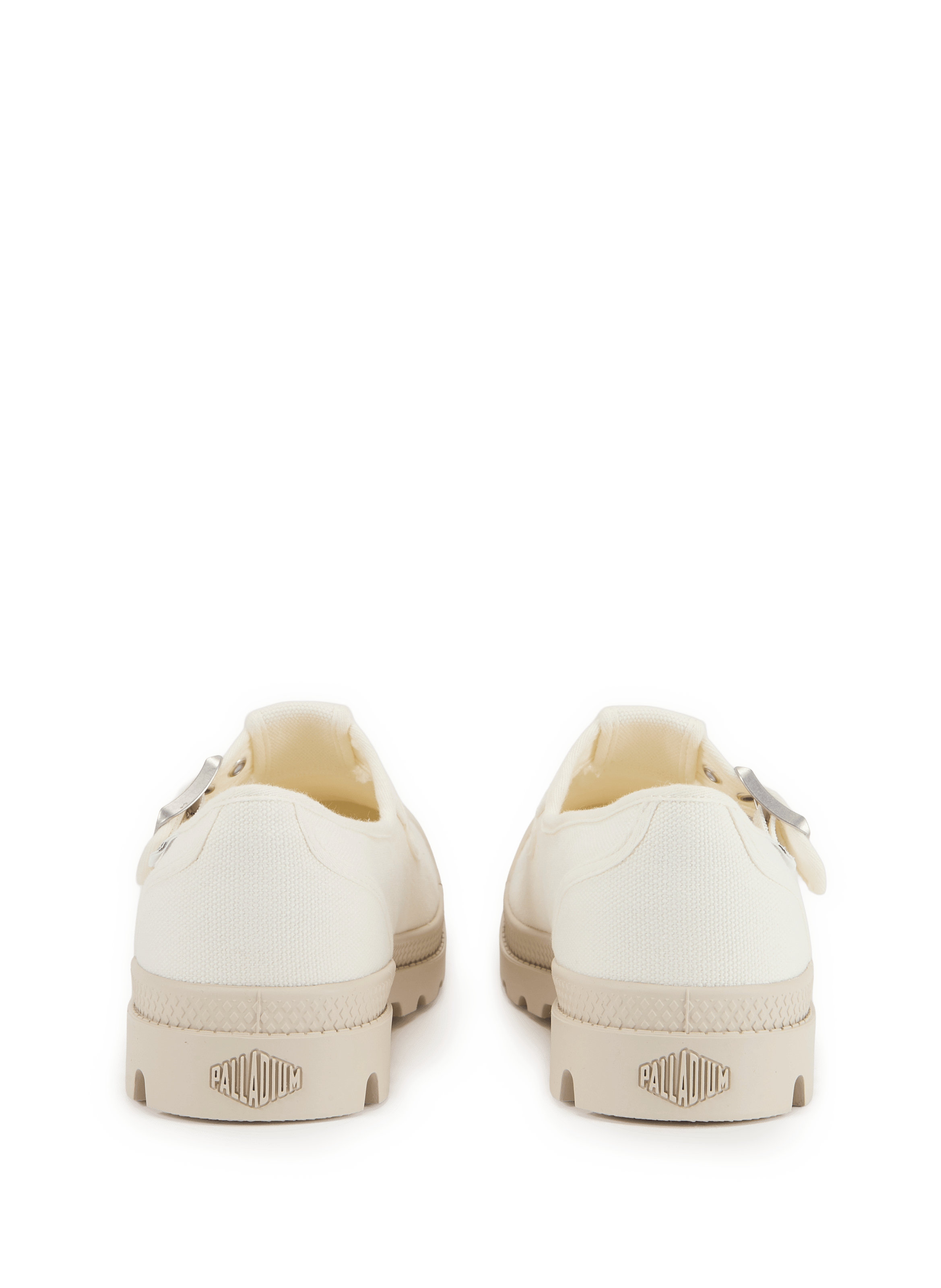 Pampa M-Jane Washed mixed cotton piqué shoes PALLADIUM White