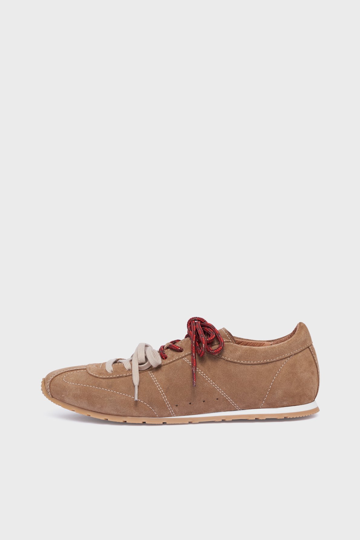 Sneakers en cuir velours - achille PABLO Marron