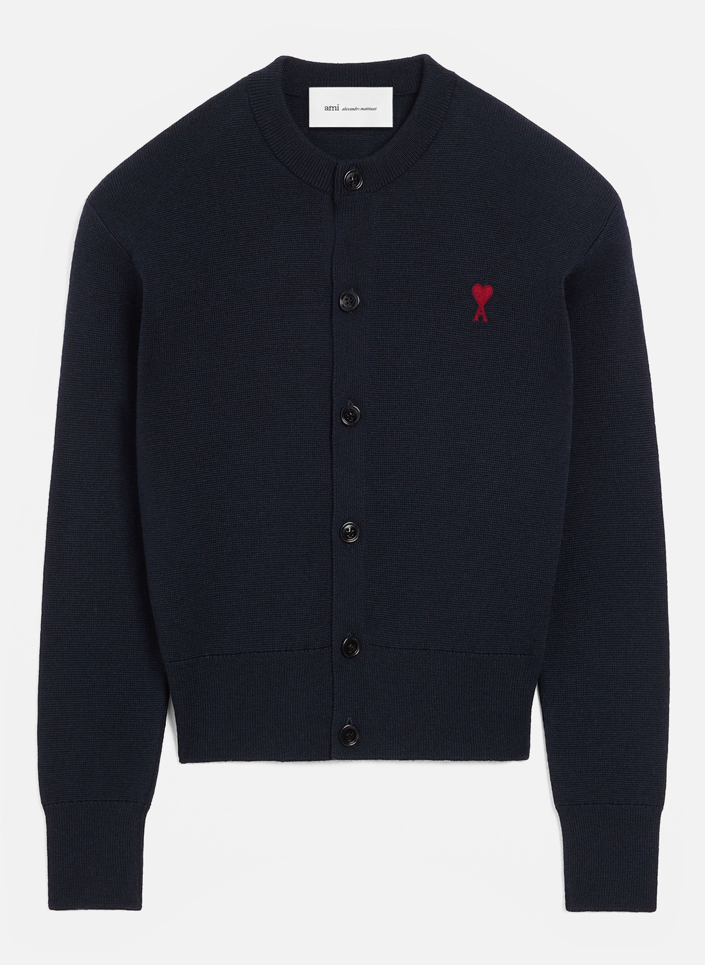 Cardigan Ami De Coeur En Laine AMI PARIS Bleu