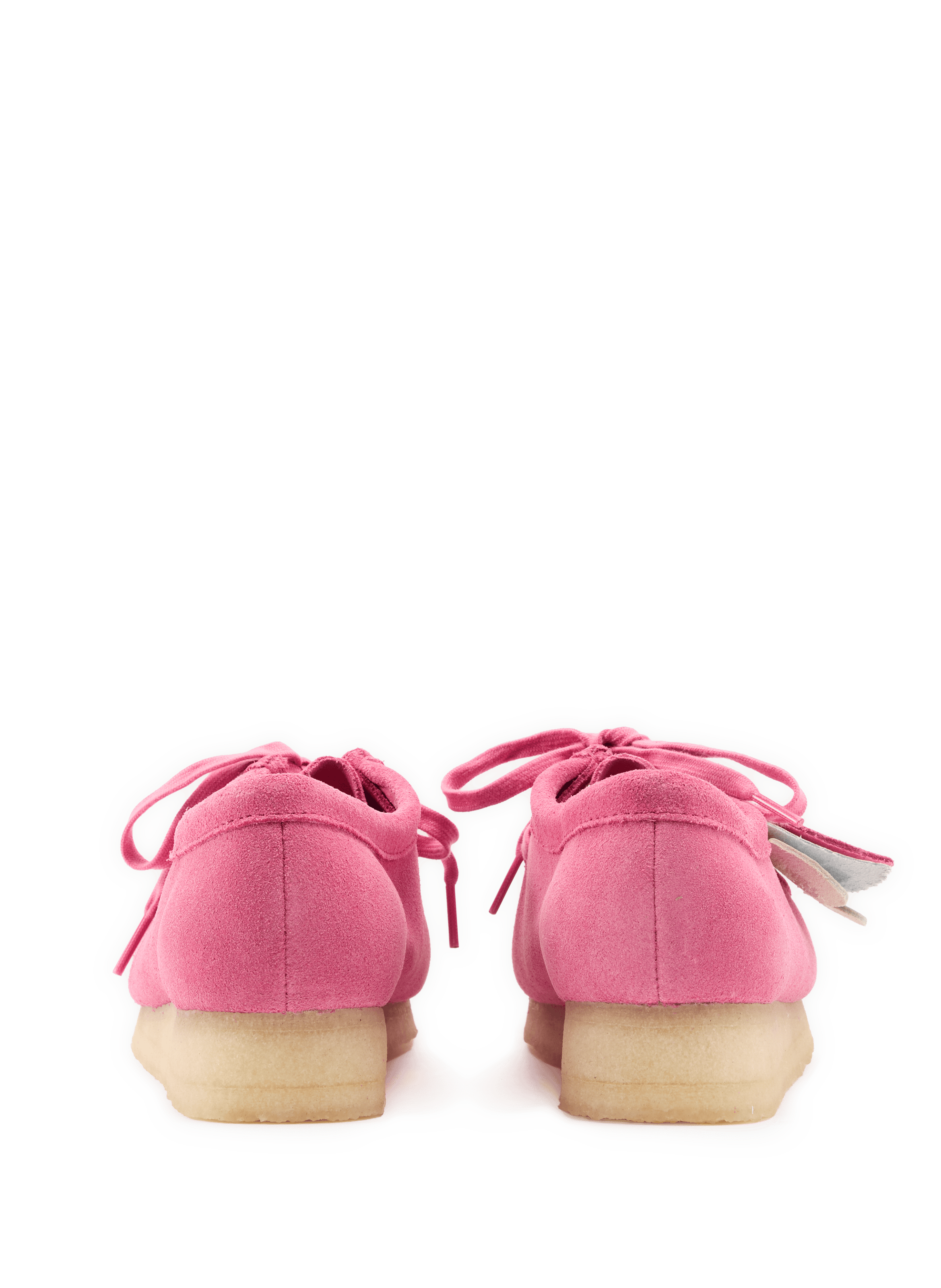 Wallabee suede leather moccasins CLARKS Pink