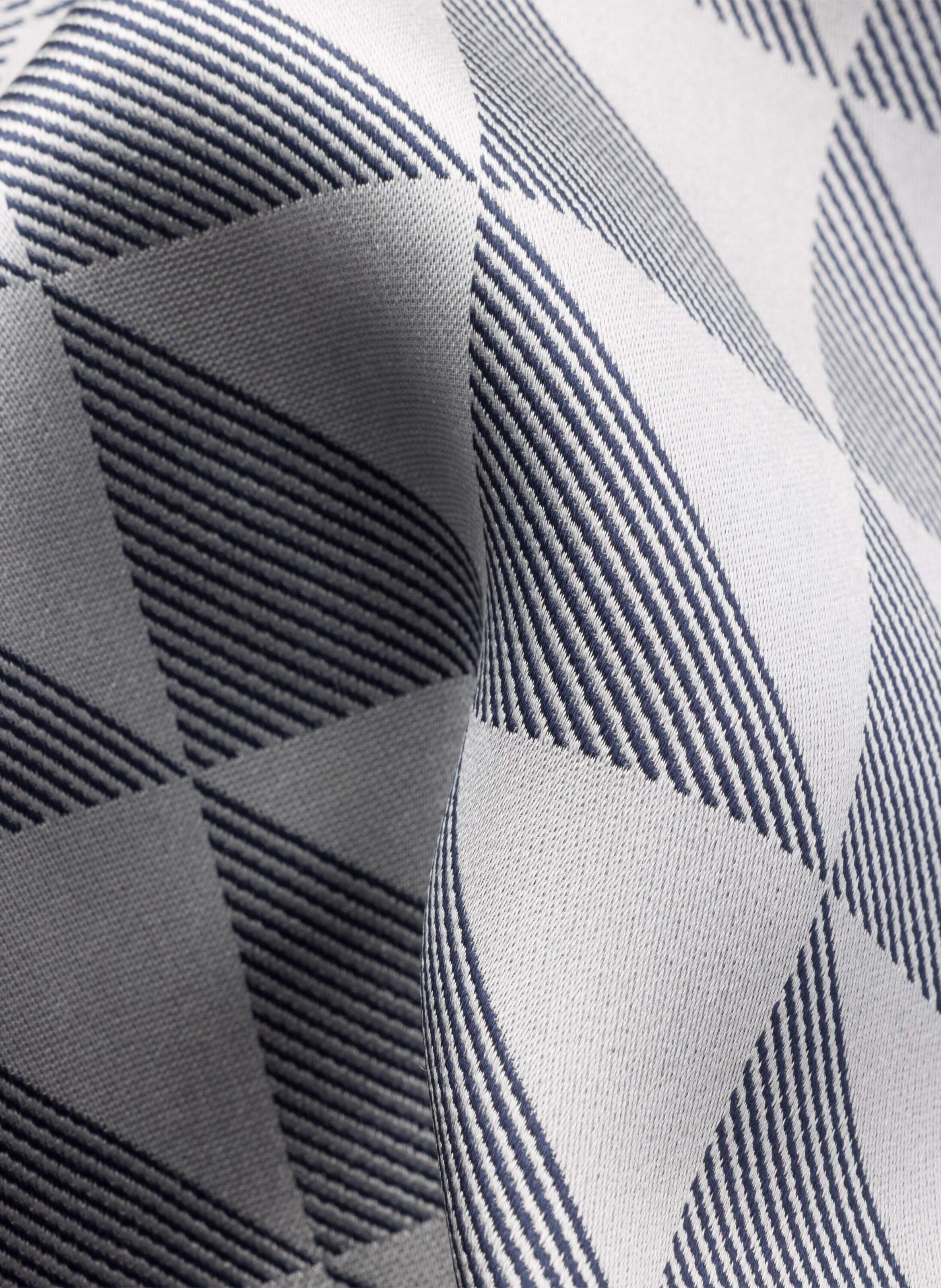 Écharpe en soie imprimée PRADA Bleu