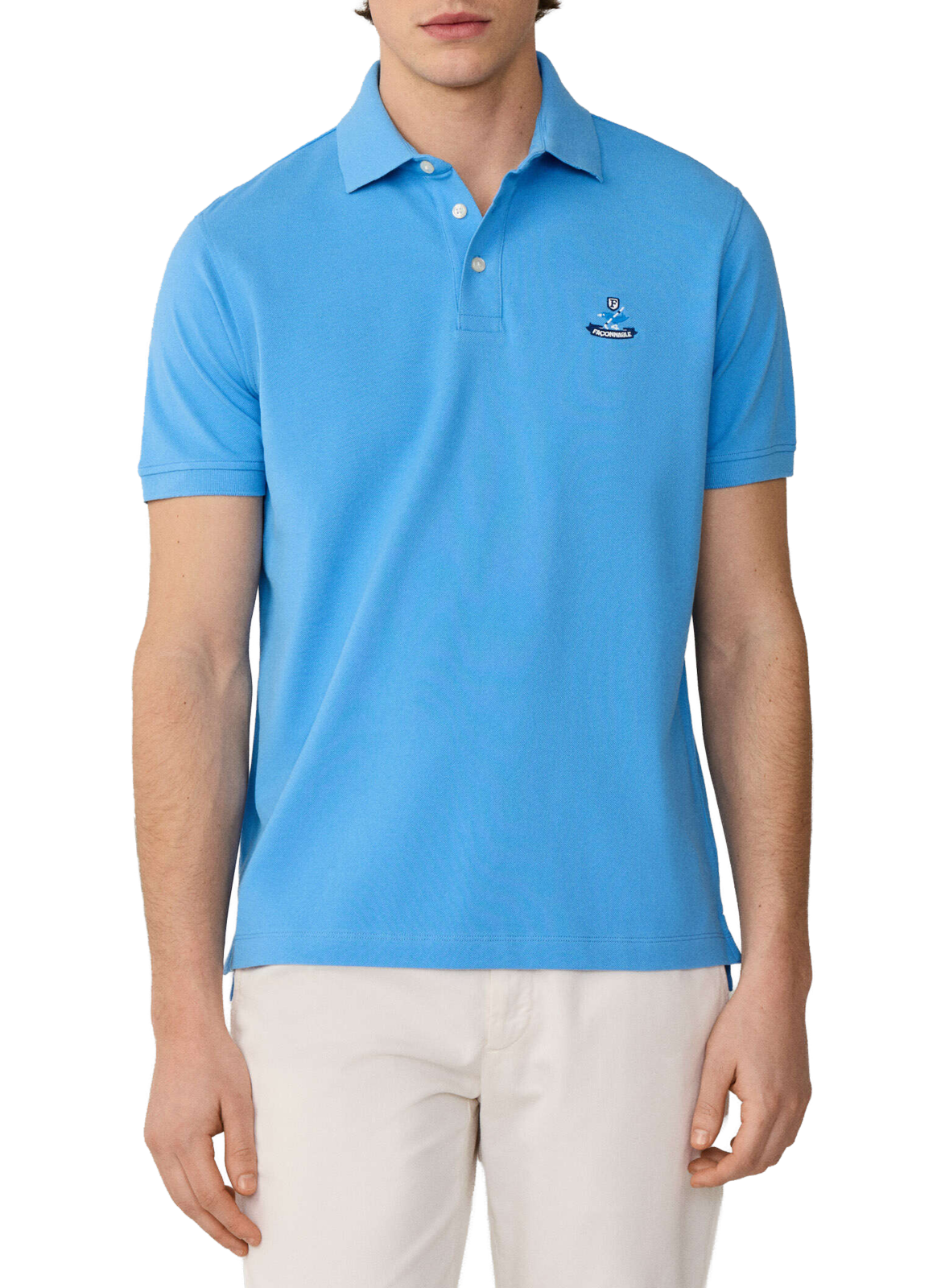  Cotton polo shirt  FACONNABLE Blue
