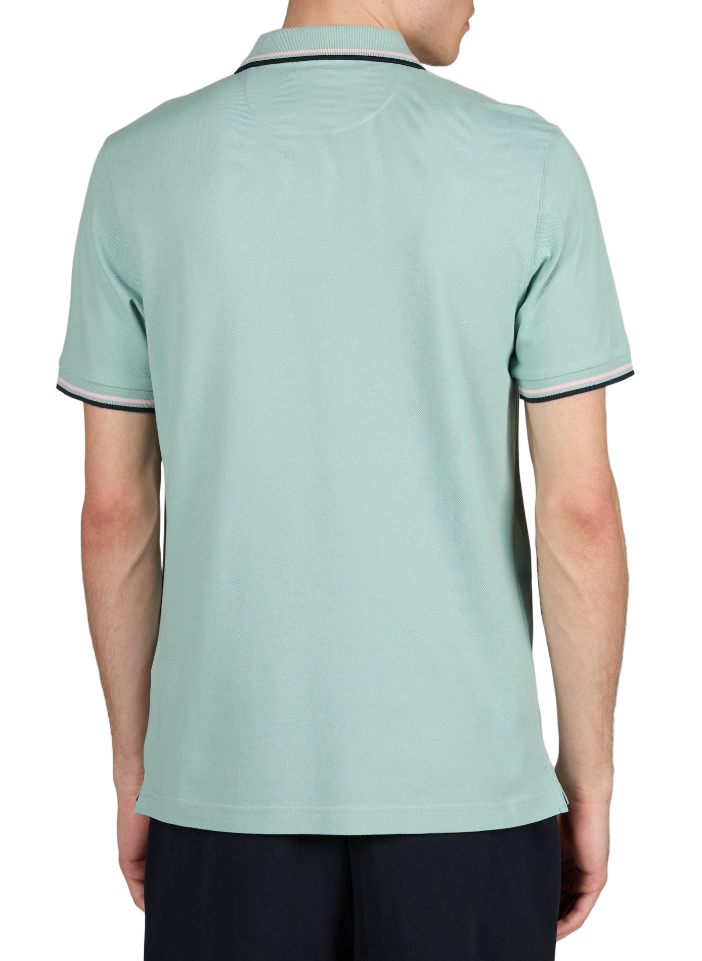 Polo à manches courtes en coton EDEN PARK Bleu