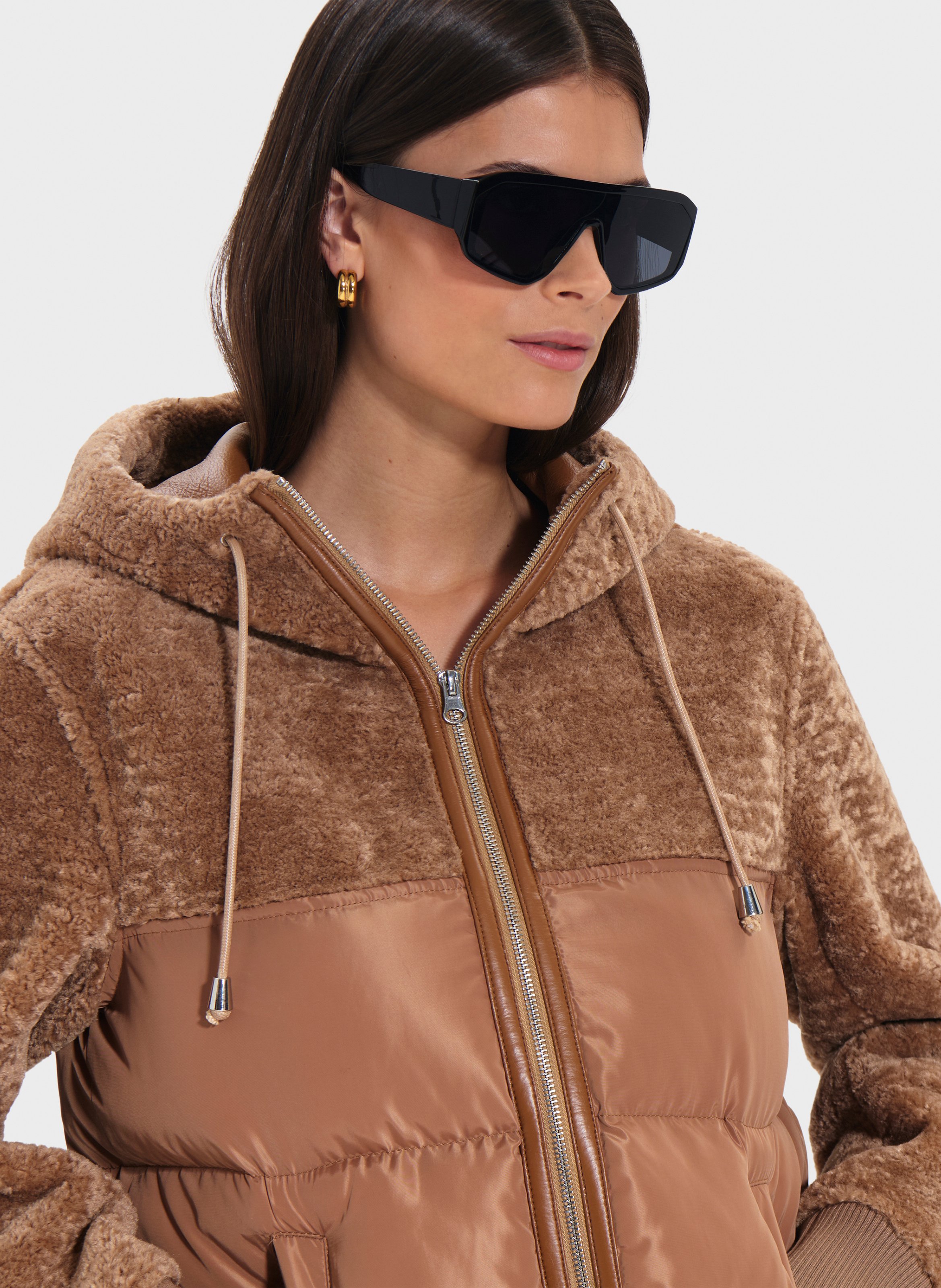 Manteau  mey ZAPA Marron