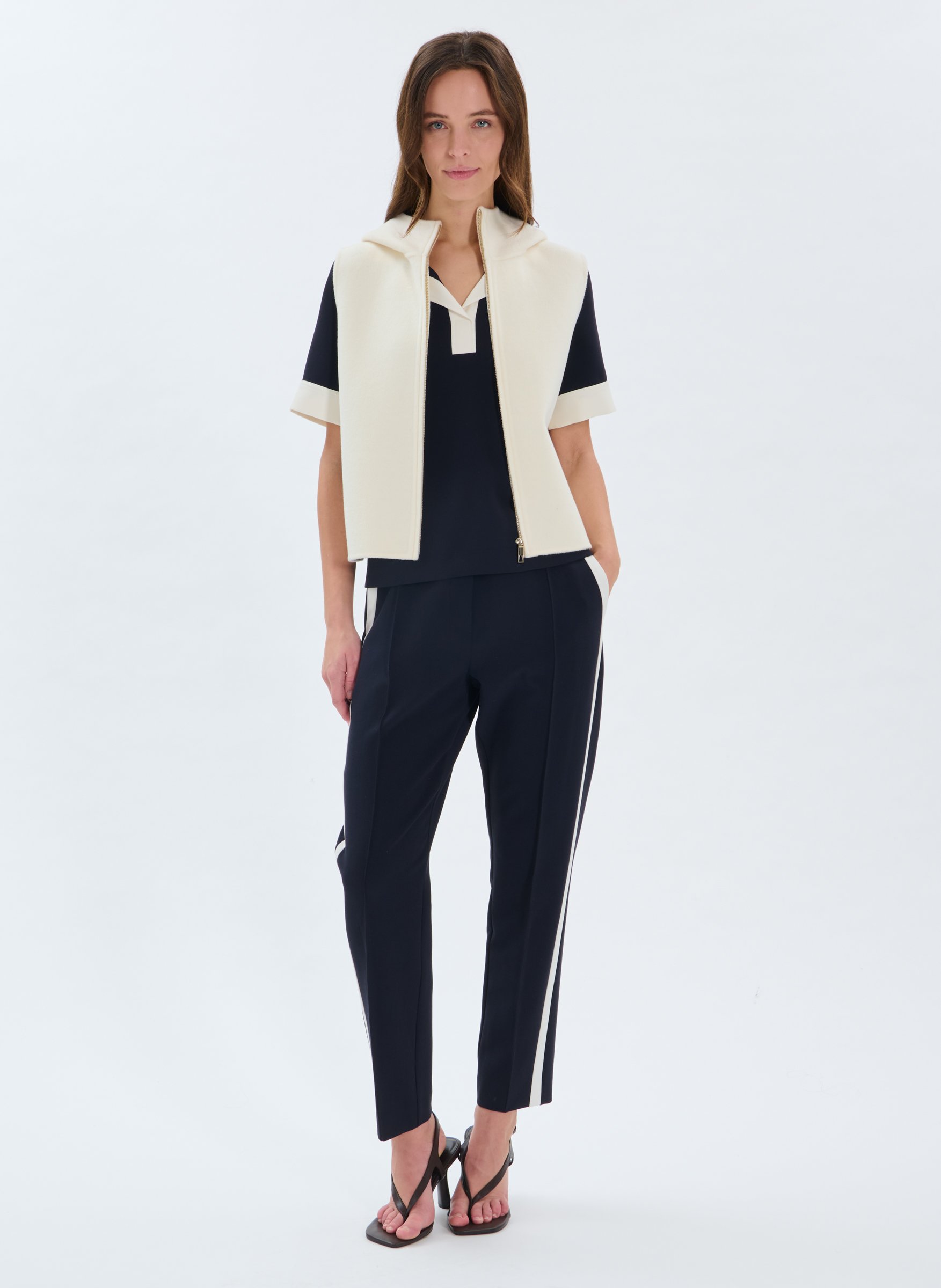 Gilet Gelia ZAPA Blanc