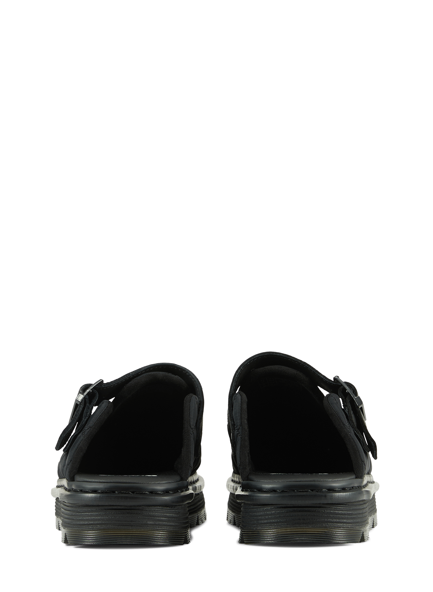 Calfskin Leather Mules DR. MARTENS Black
