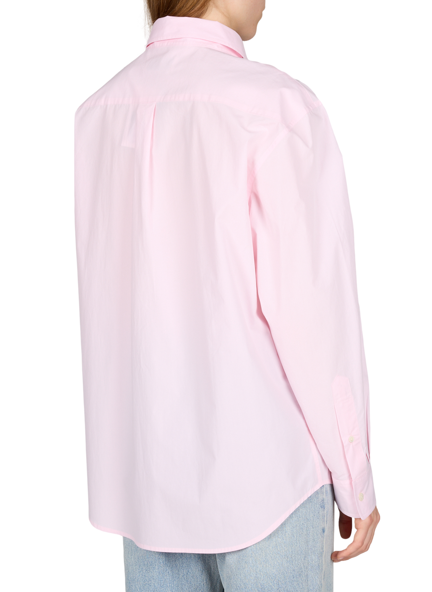 Solid button-down shirt DUNST Pink
