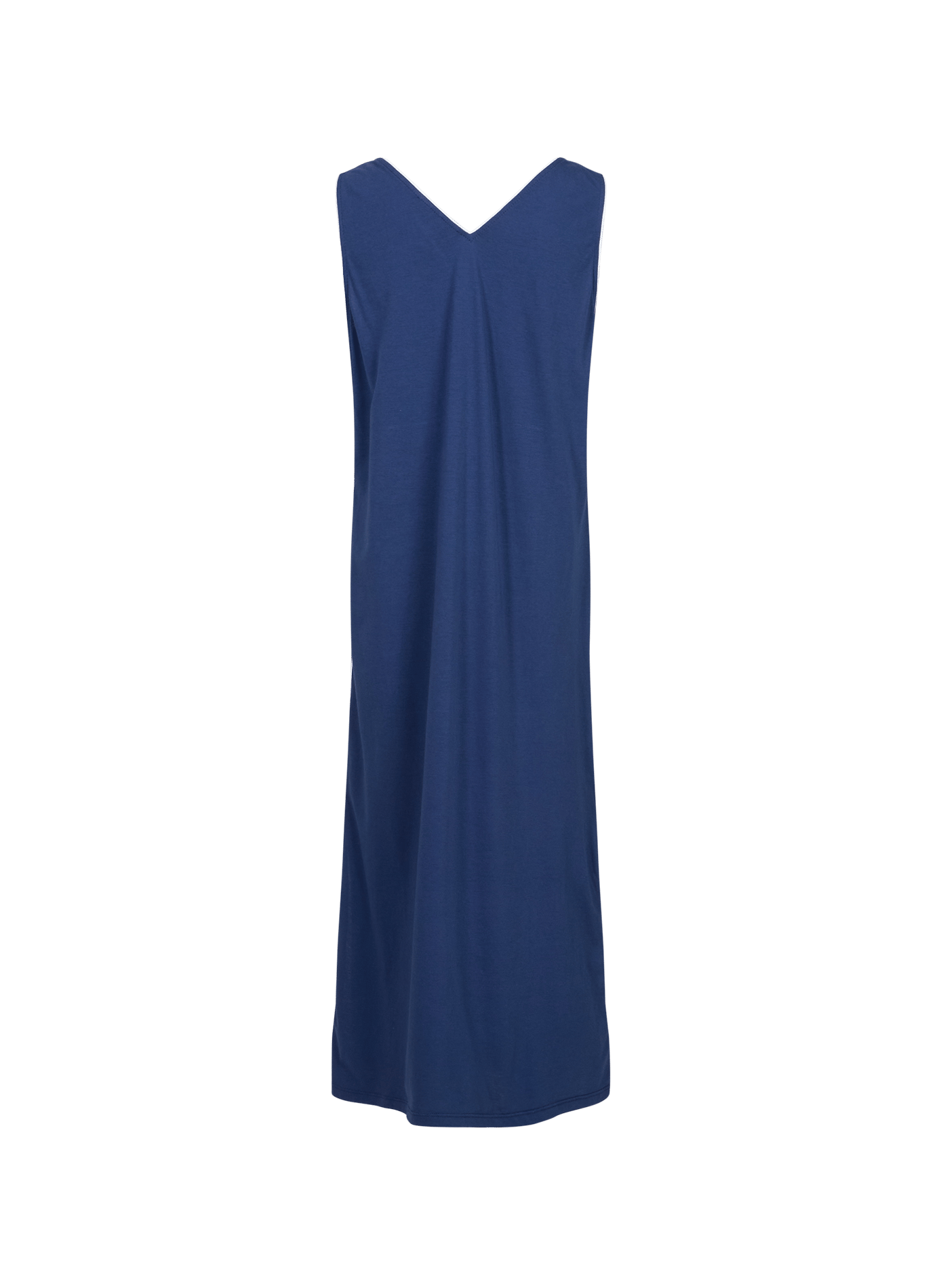 Chemise de nuit Ondine en coton LAURENCE TAVERNIER Bleu