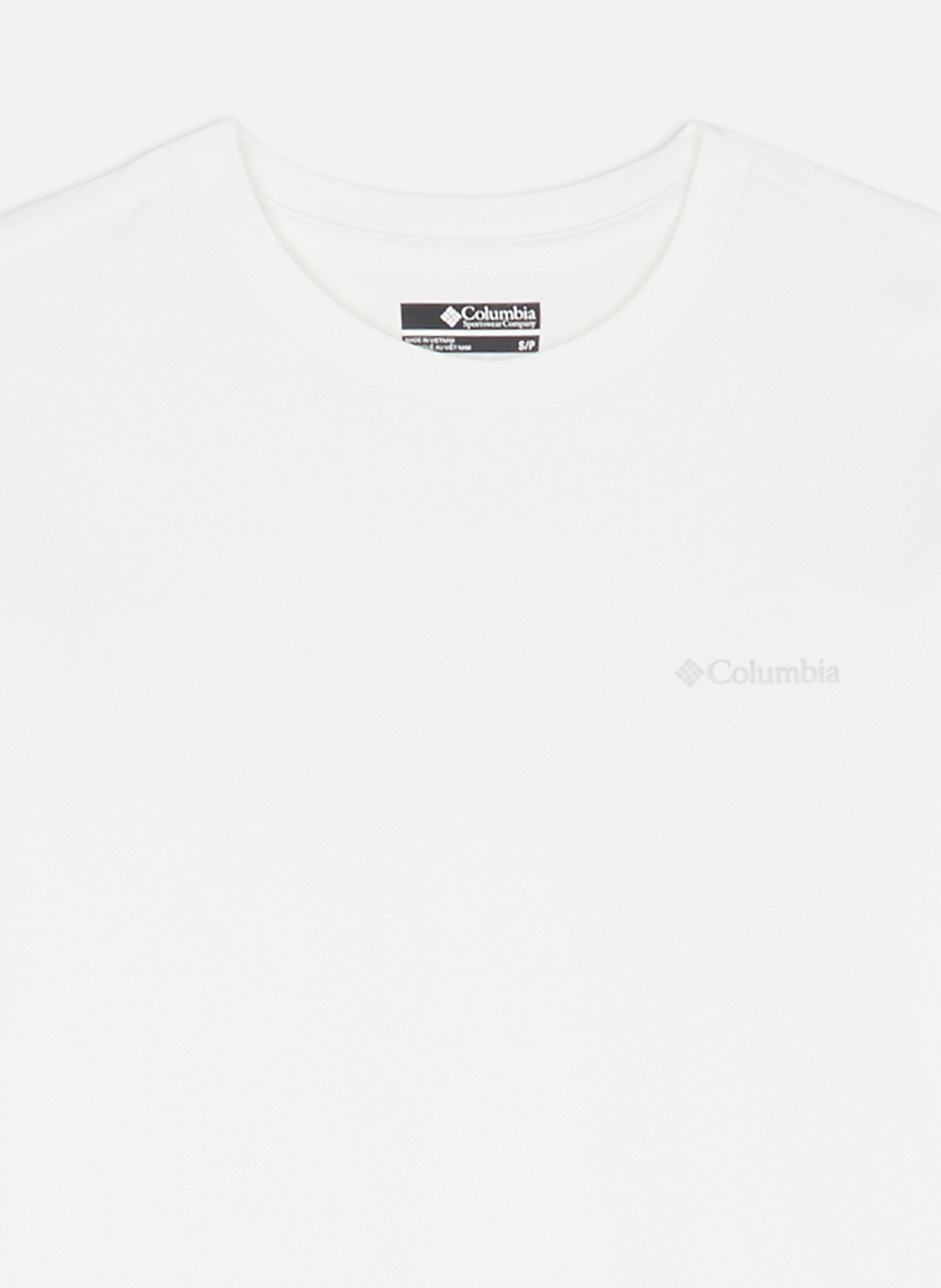 Sous-pull w seeker legend iii ls tee COLUMBIA Blanc