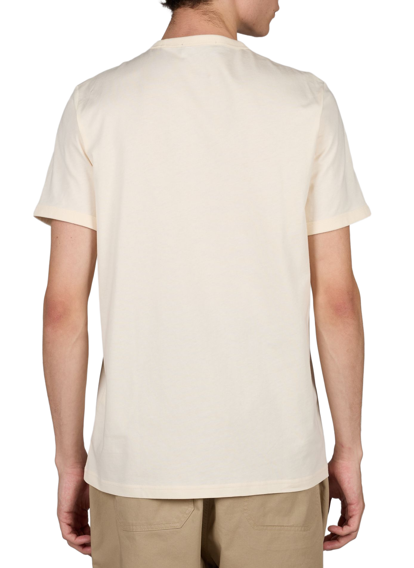 T-shirt with contrasting edges | Beige FRED PERRY Men