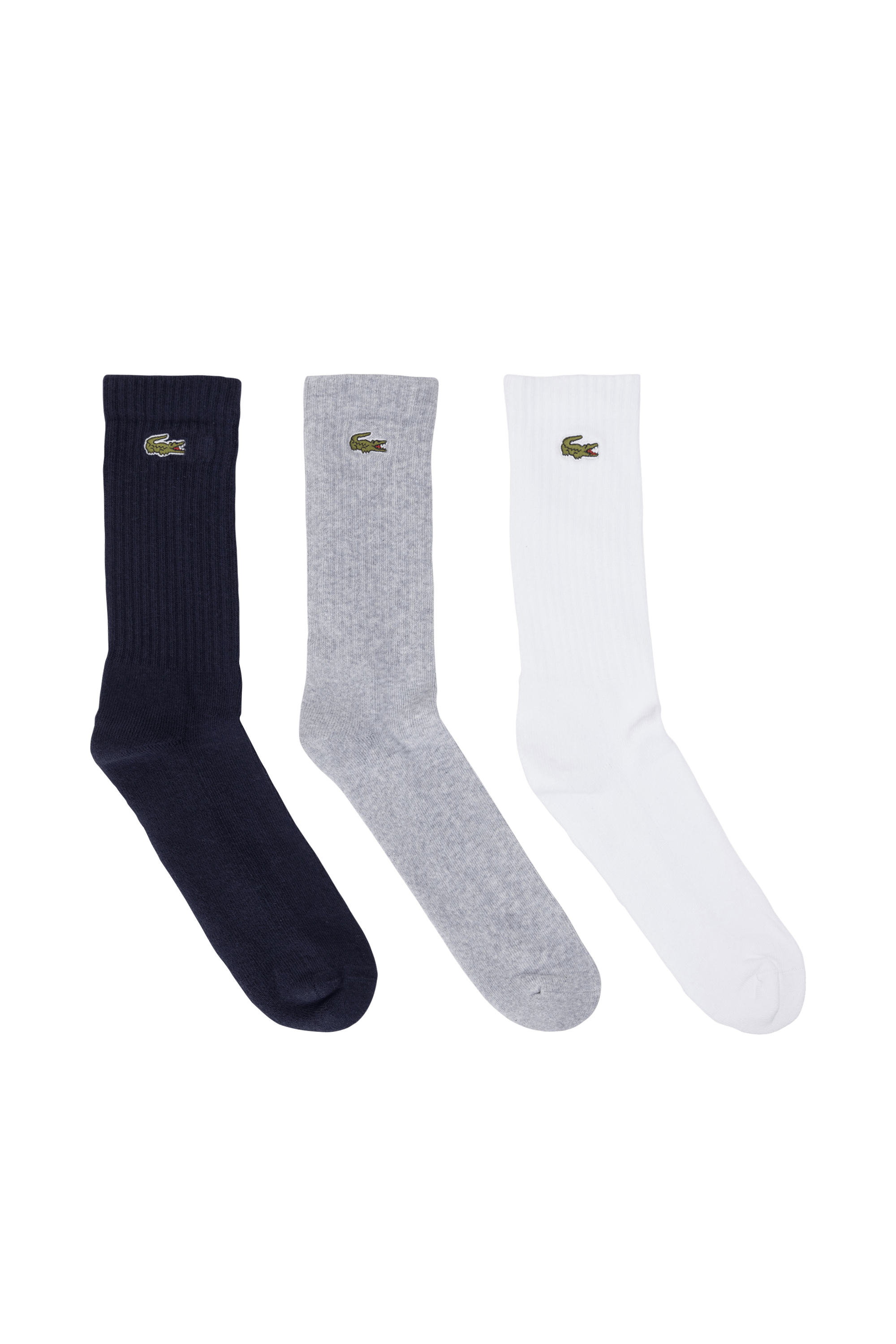 Lot de 3 paires de chaussettes core pack3 tya silver chi LACOSTE Multicolore