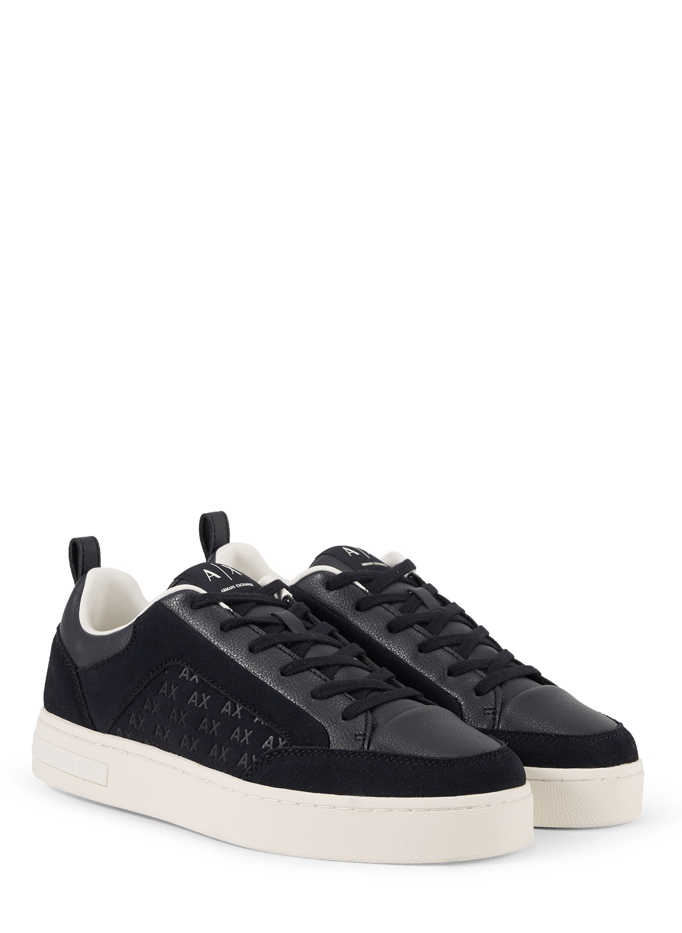Lederturnschuhe ARMANI EXCHANGE Blau