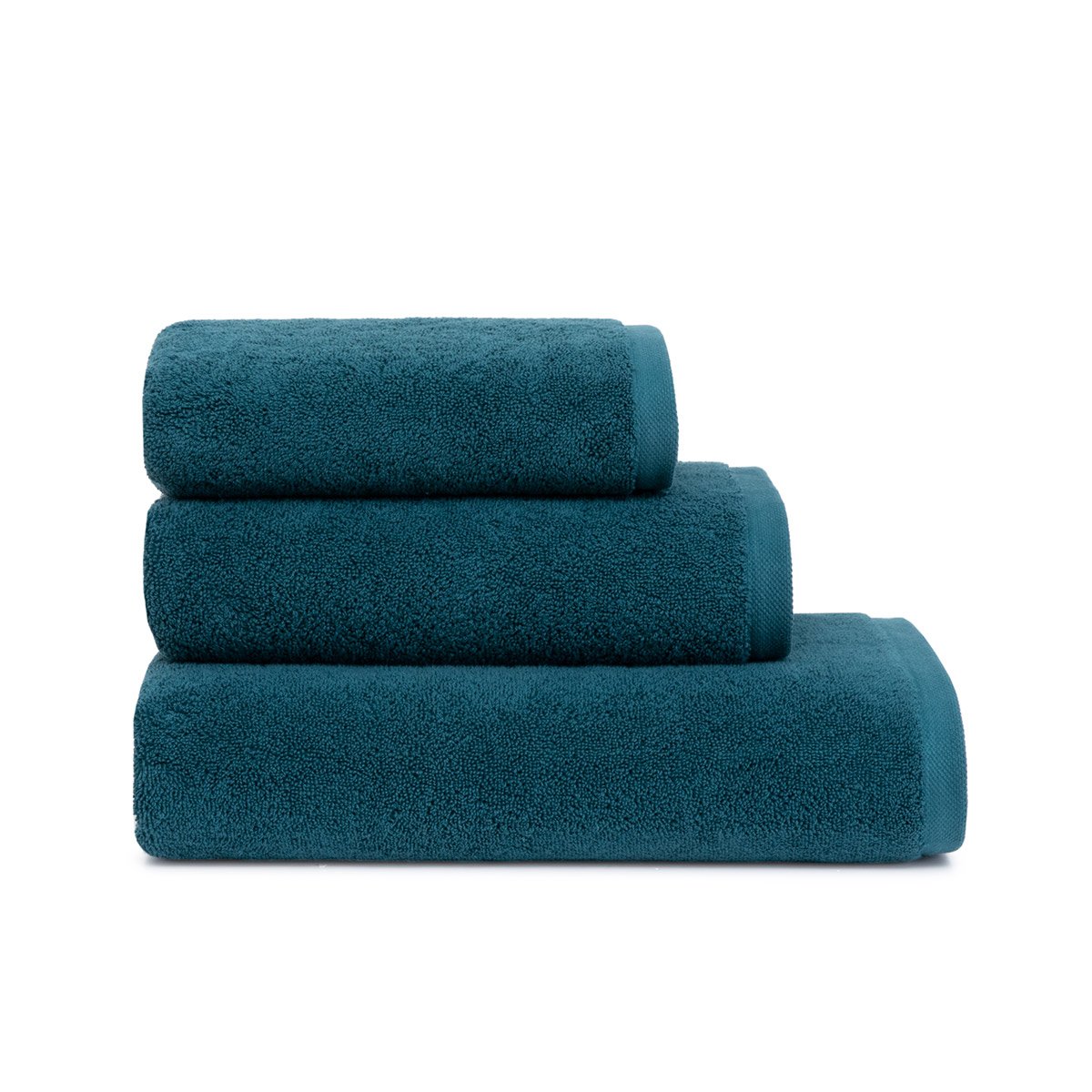 Serviette de toilette  en coton, ma douce DESFORGES Vert