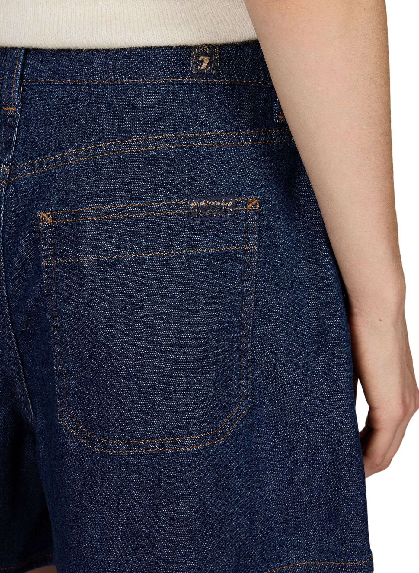 Short denim Utility Kori 7 FOR ALL MANKIND Blue