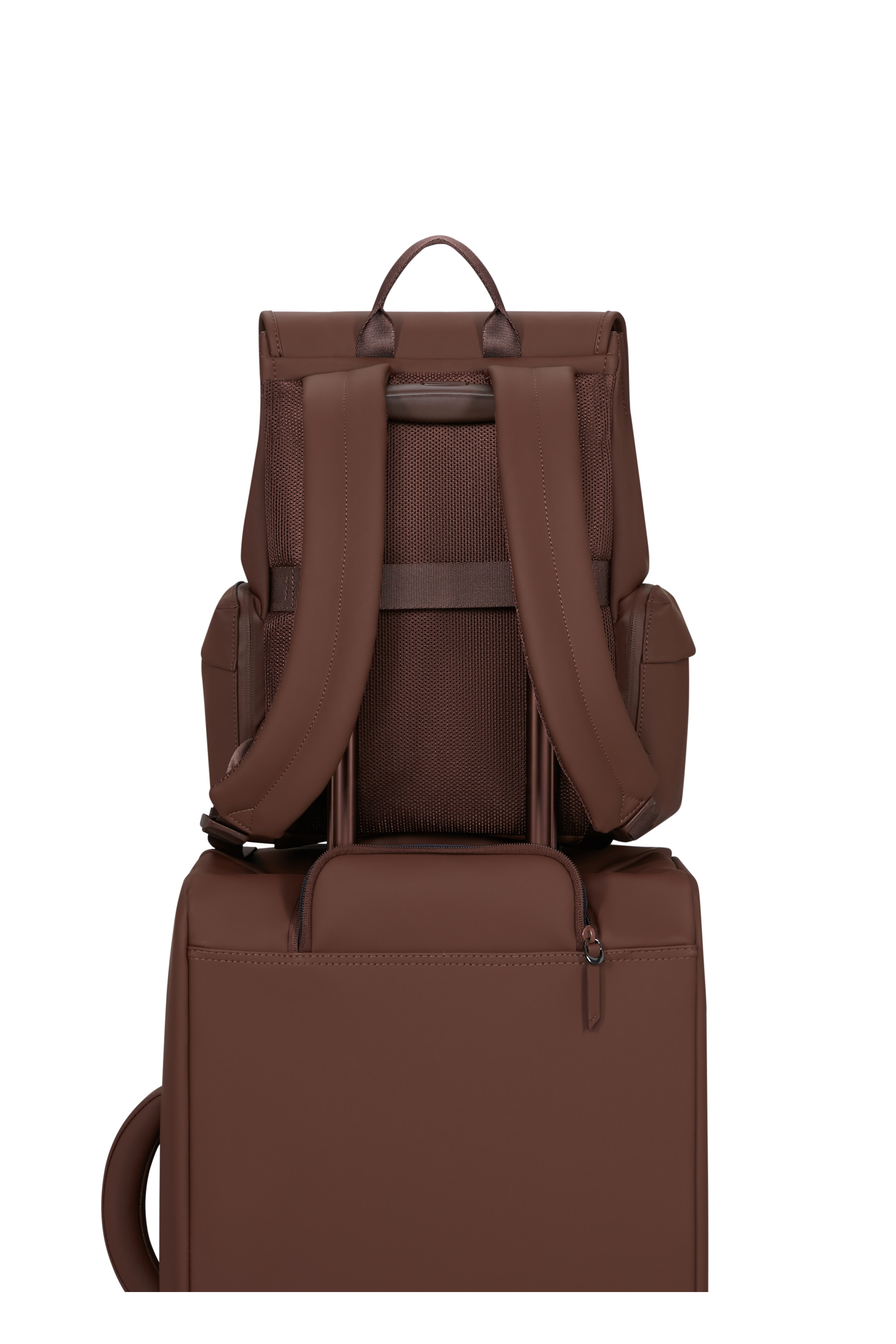 Lost in berlin sac à dos mini cargo LIPAULT PARIS Marron