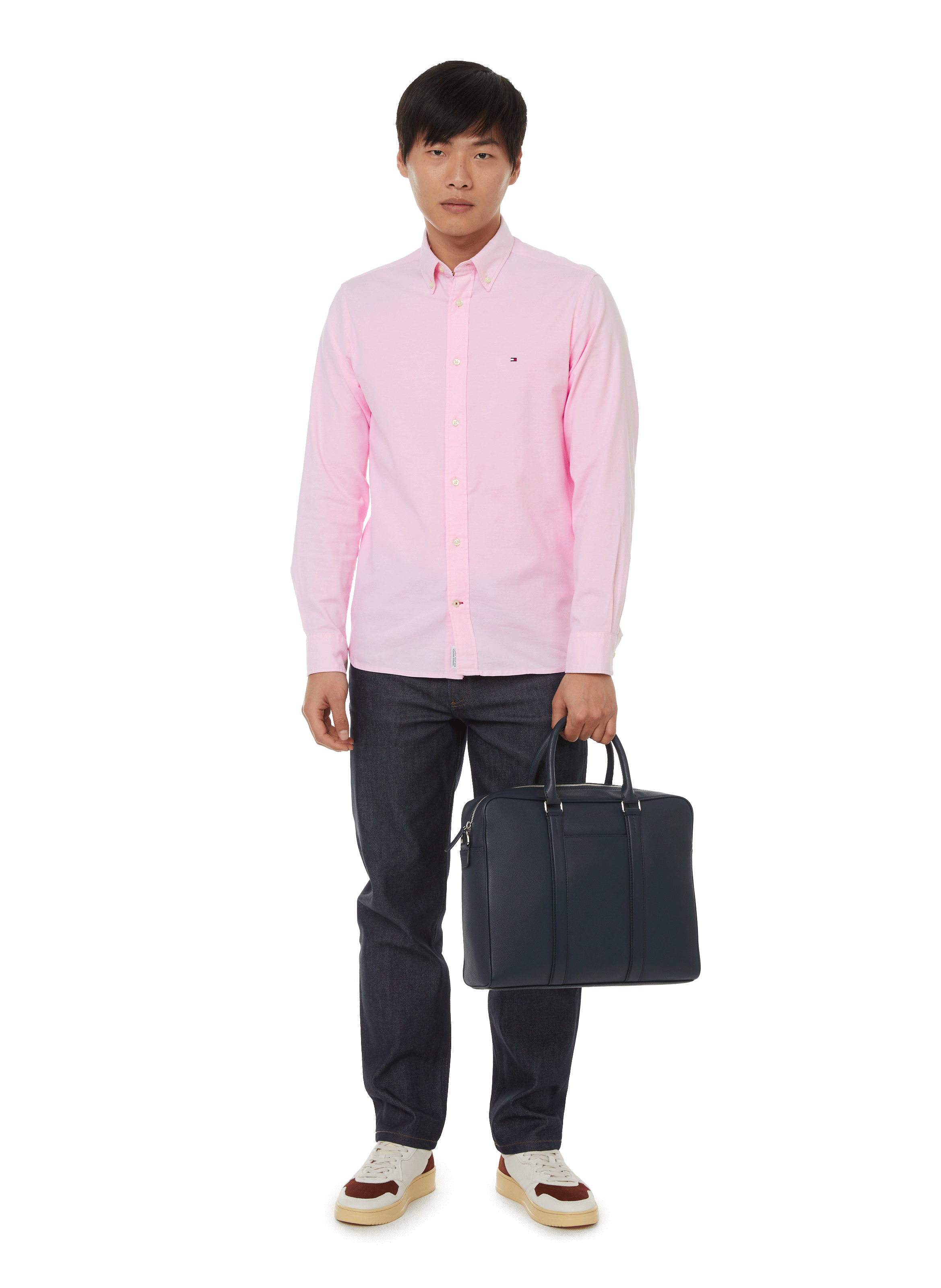 Organic cotton shirt TOMMY HILFIGER Pink