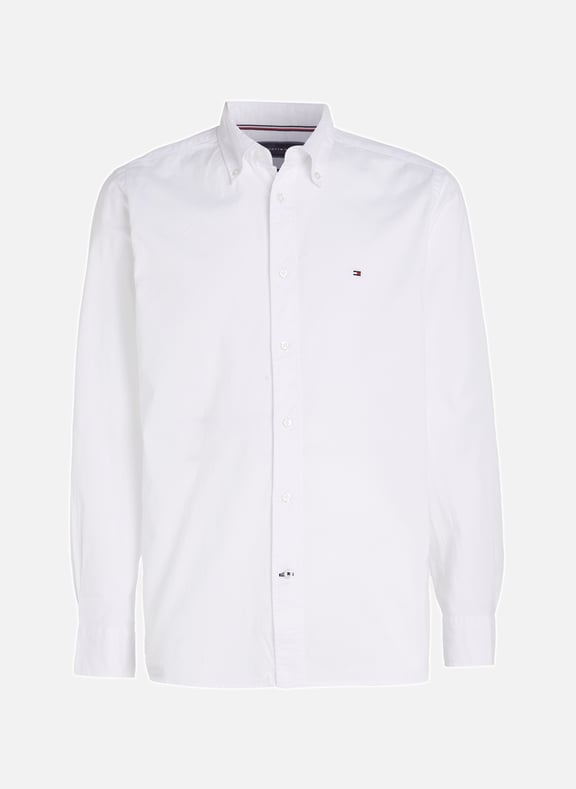 Chemise en coton organique Blanc by TOMMY HILFIGER TOMMY HILFIGER Chemise en coton organique Blanc