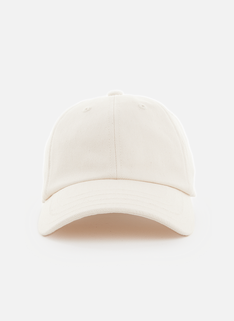Die Jacquemus Mütze aus weißer BaumwolleJACQUEMUS 