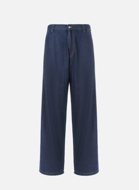 Wide cotton jeans BluePRADA 