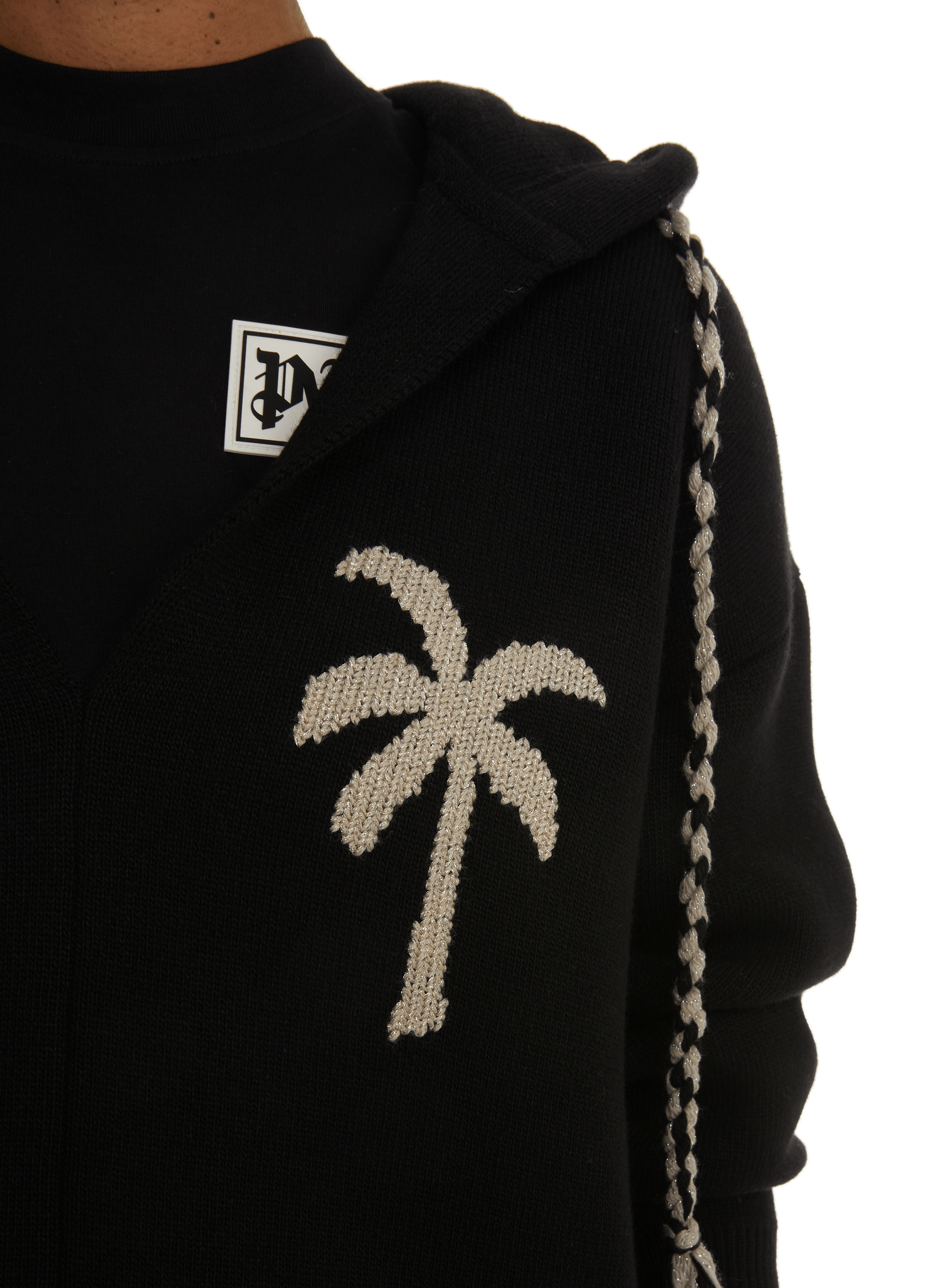 Pull avec motif palmier PALM ANGELS Noir