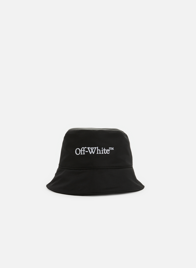OFF-WHITE embroidered logo bucket hat