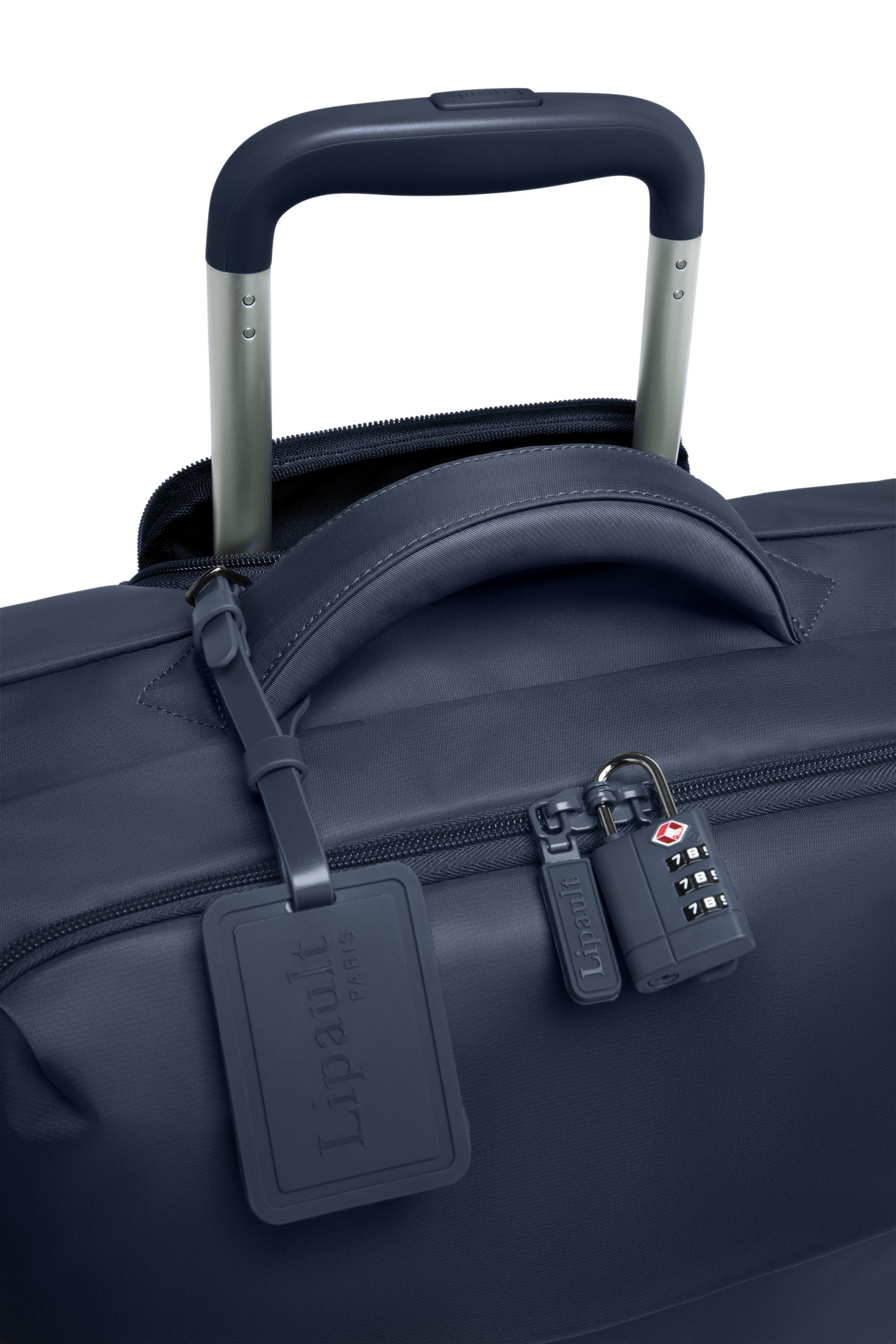 Plume valise 4 roues taille xl Bleu