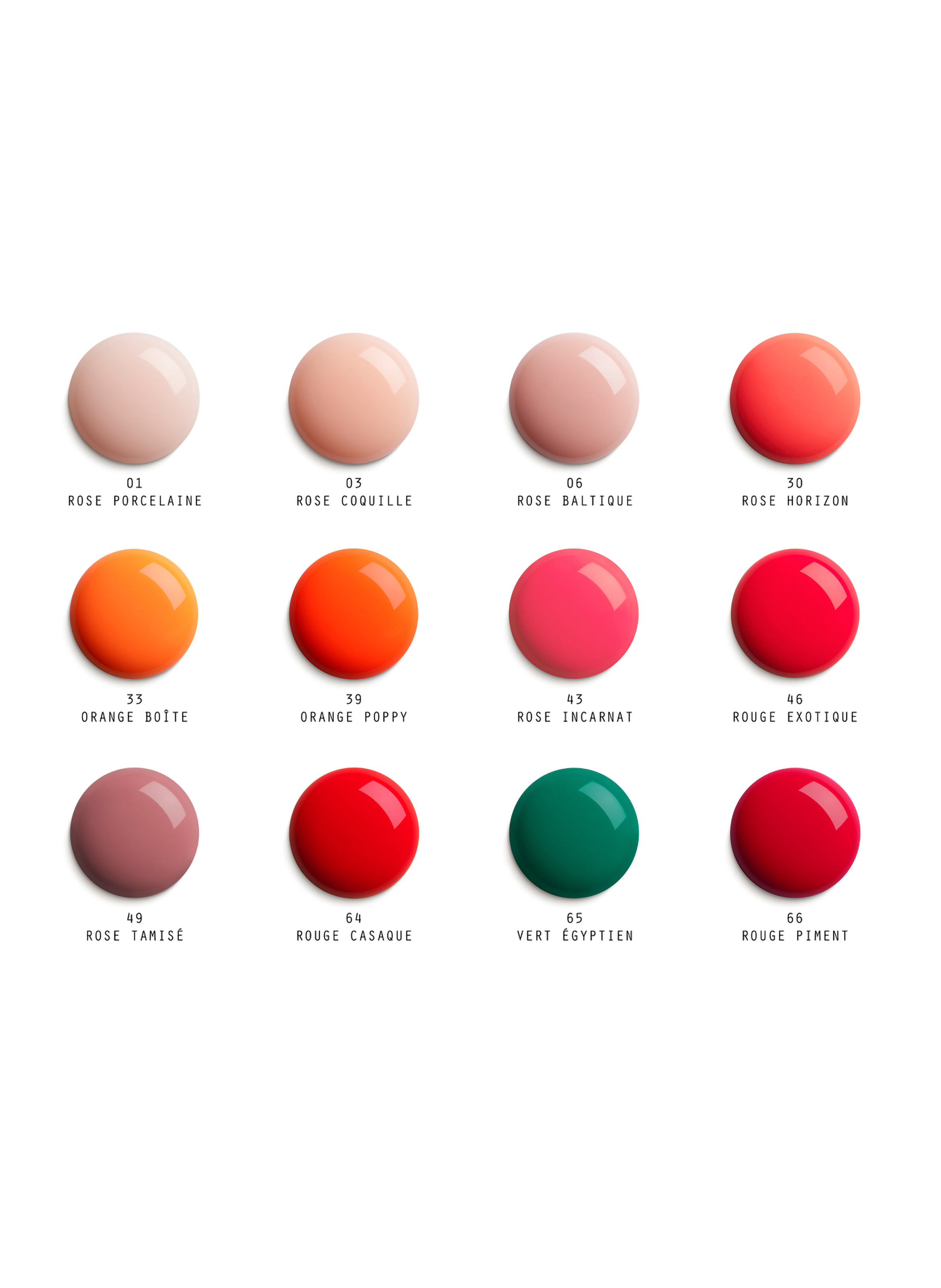 Les Mains Hermès, vernis émail, Rose Coquille HERMÈS 03 rose coquille