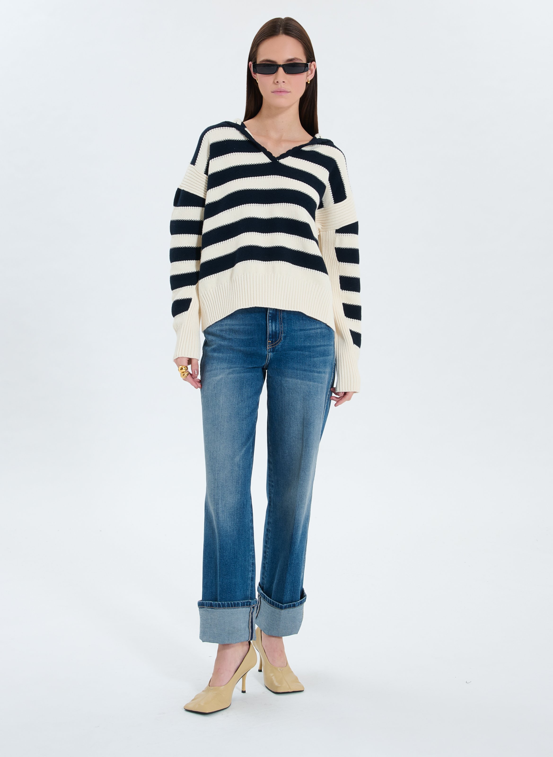 Pull rayures ample - nada ZAPA Multicolore