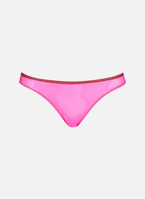 Solid high-waisted briefs Pink by LA NOUVELLE LA NOUVELLE Solid high-waisted briefs Pink