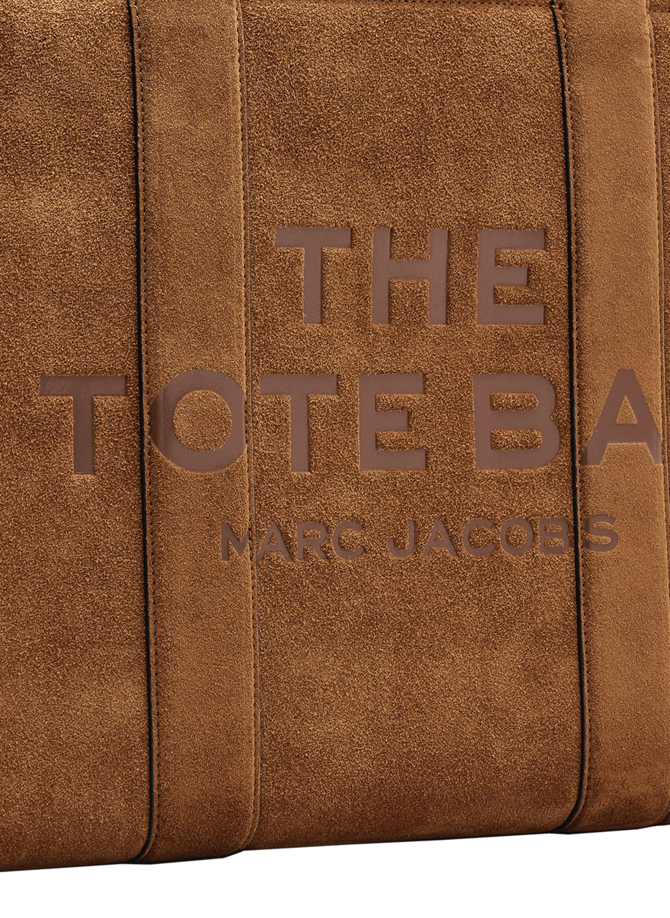 Sac cabas The Suede Large Tote  MARC JACOBS Marron