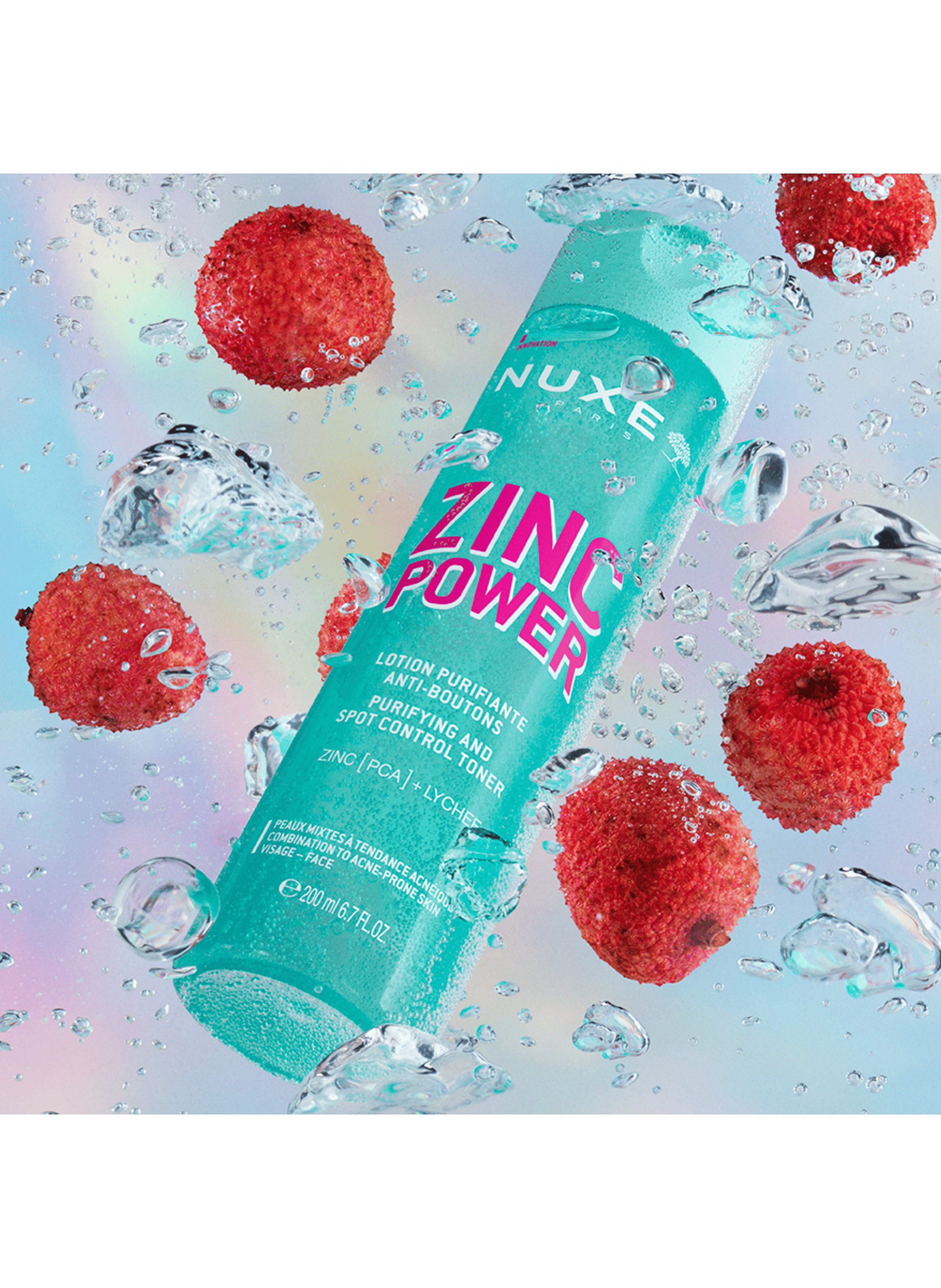 Zinc Power - Purifying Anti-Blemish Lotion NUXE No color