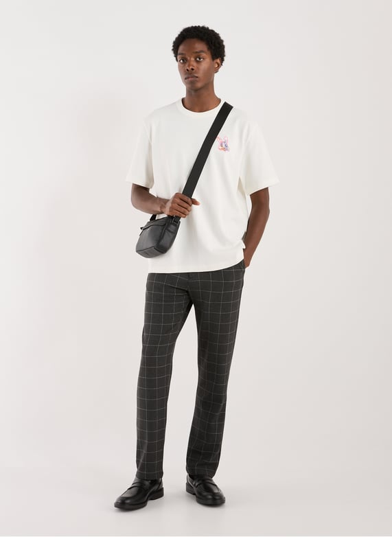 Sac à bandoulière effet cuir | Noir by CALVIN KLEIN Sac à bandoulière effet cuir Noir