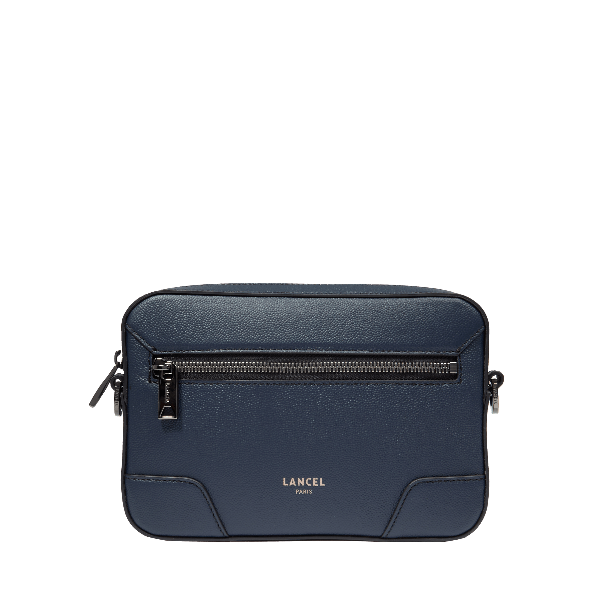 Sac caméra charlie de lancel en cuir LANCEL Bleu