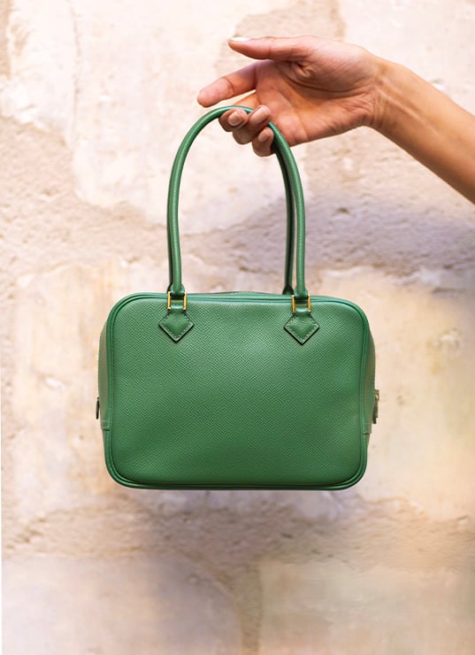 sac vintage vert