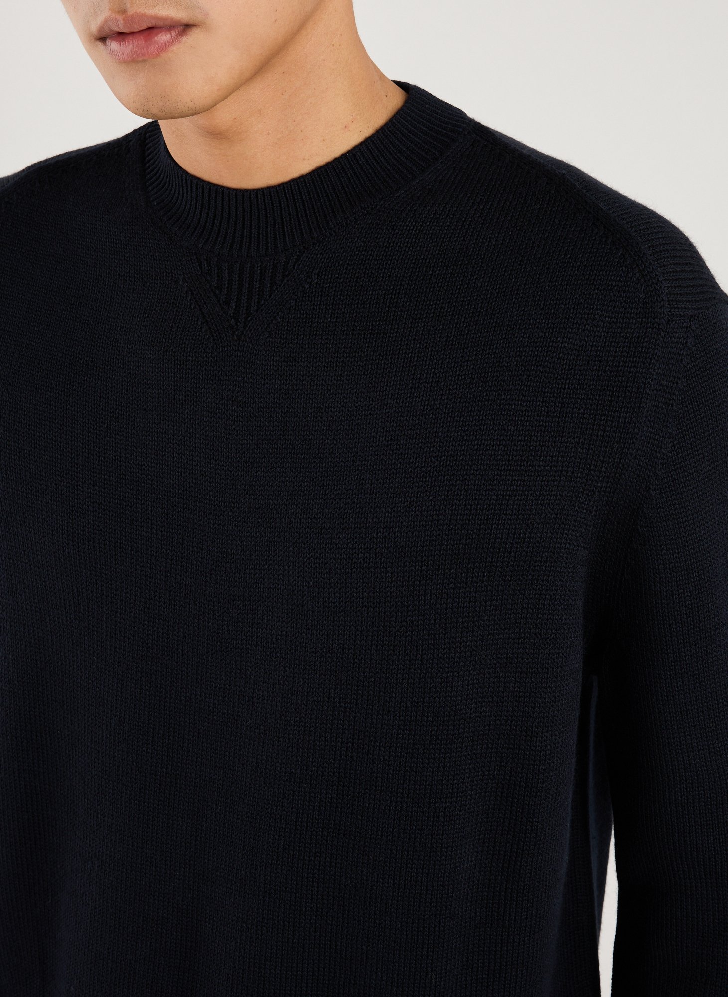 Cotton-blend jumper ARMANI EXCHANGE Blue