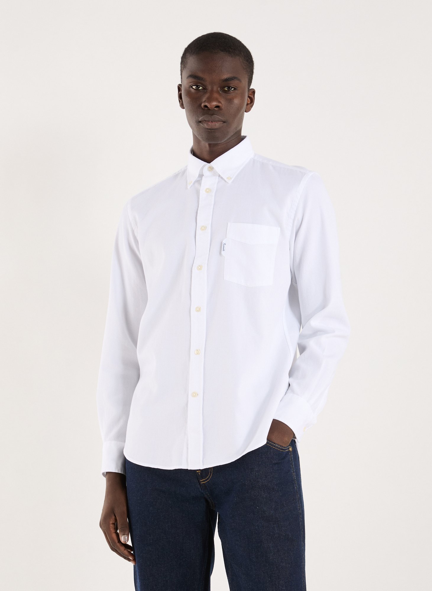 FACONNABLE Chemise en coton Blanc