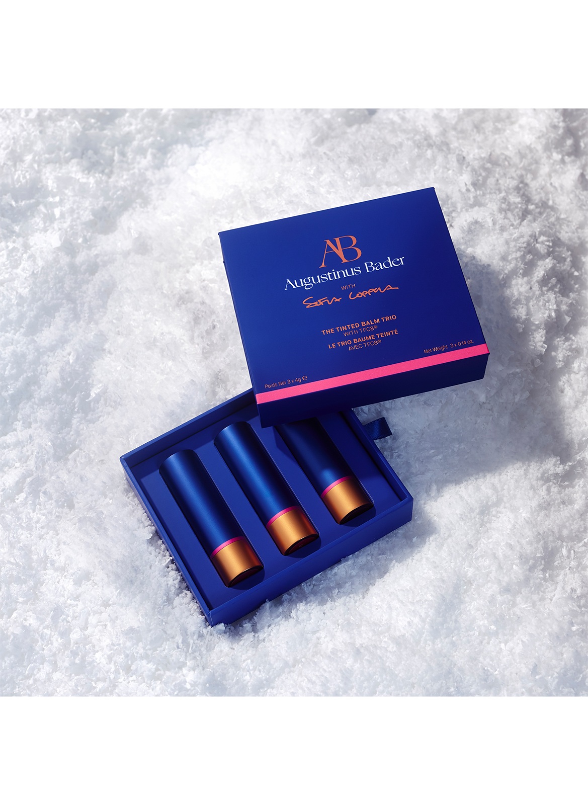 Le Trio Baume Teinté avec TFC8® AUGUSTINUS BADER No color