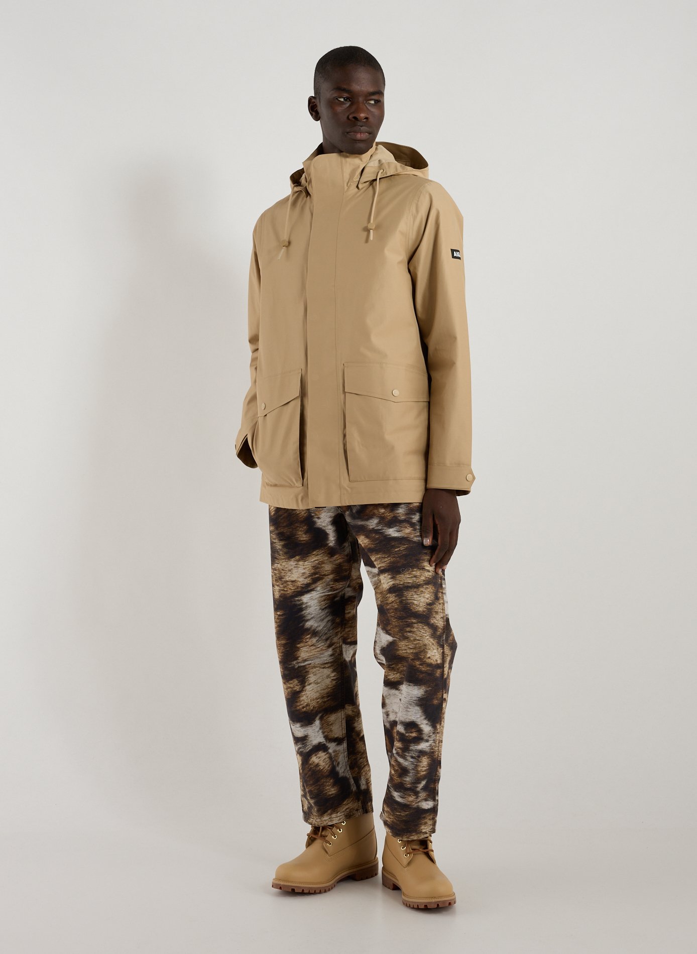 T-kit Waterproof Parka AIGLE Brown