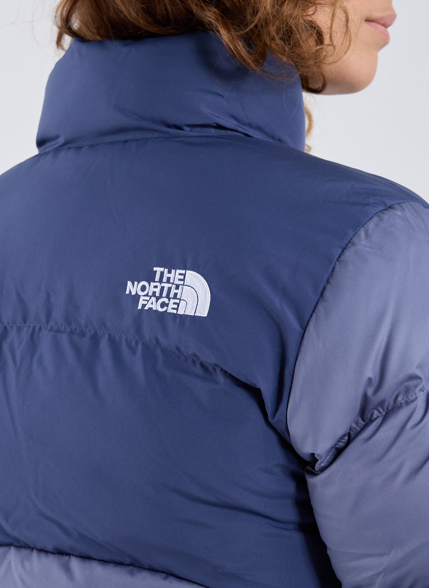 Doudoune droite THE NORTH FACE Bleu