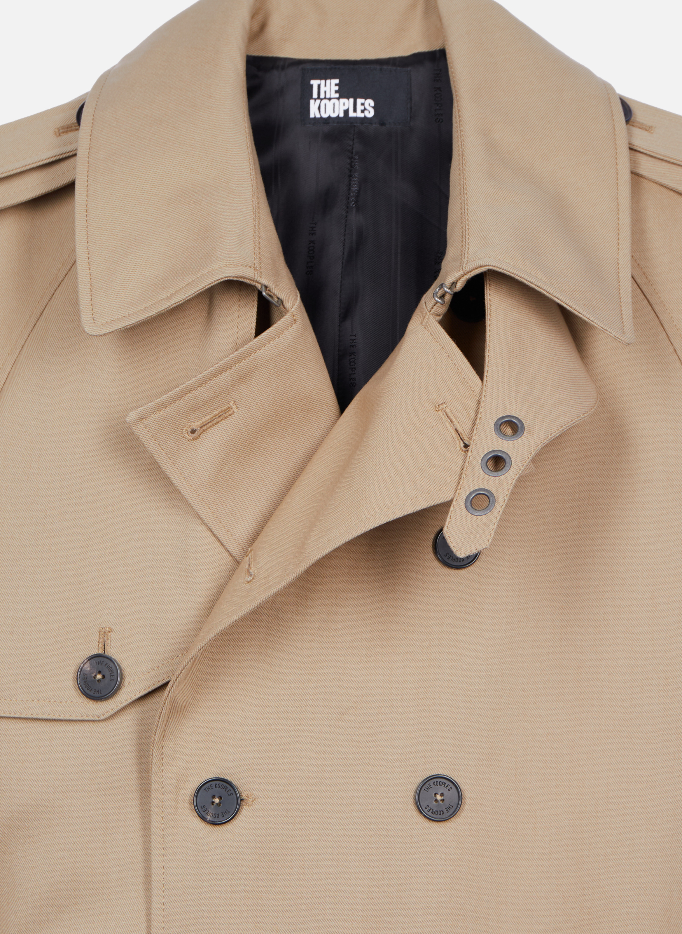 Trench long THE KOOPLES Beige