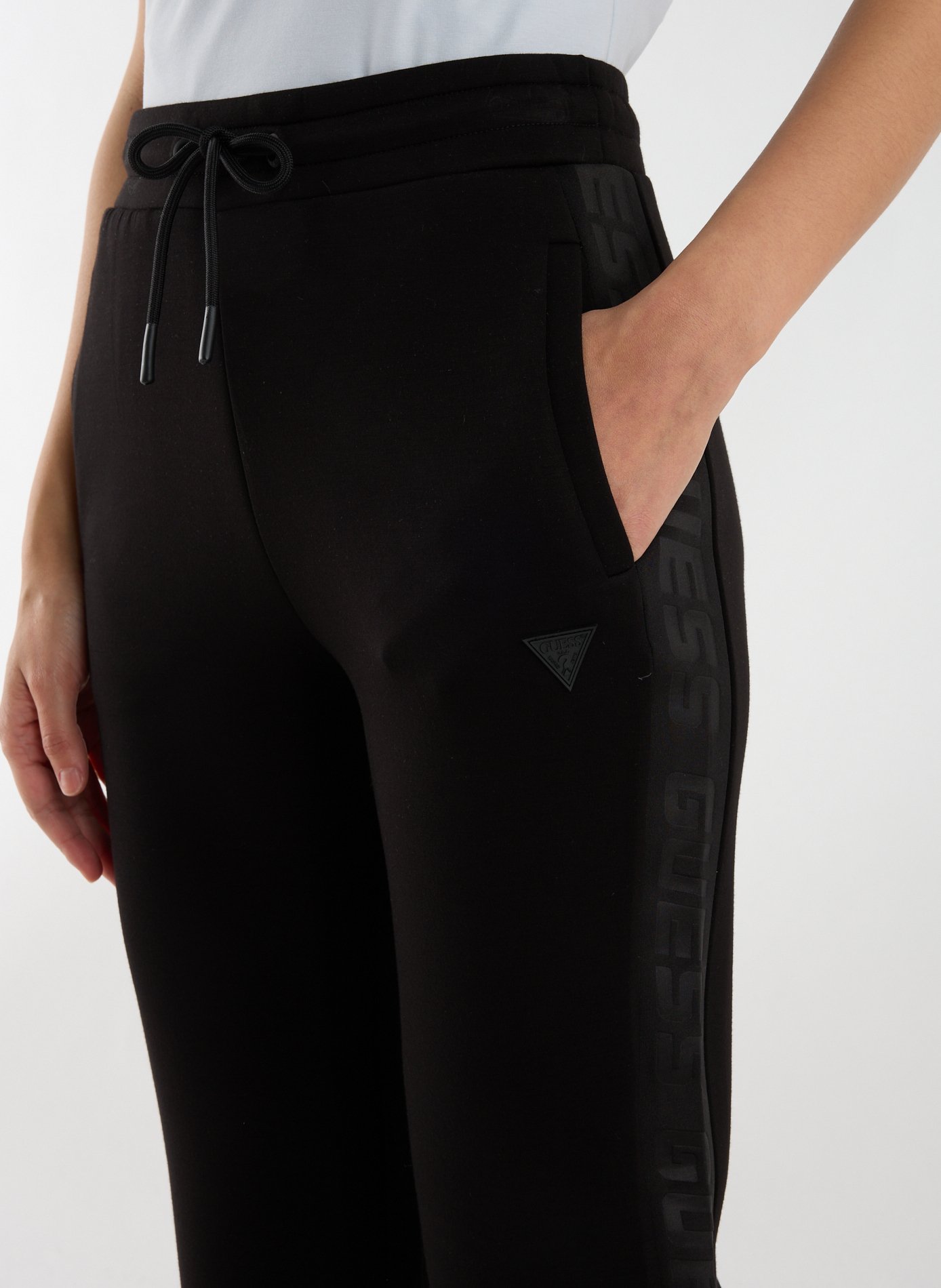 Neoprene sweatpants GUESS Black