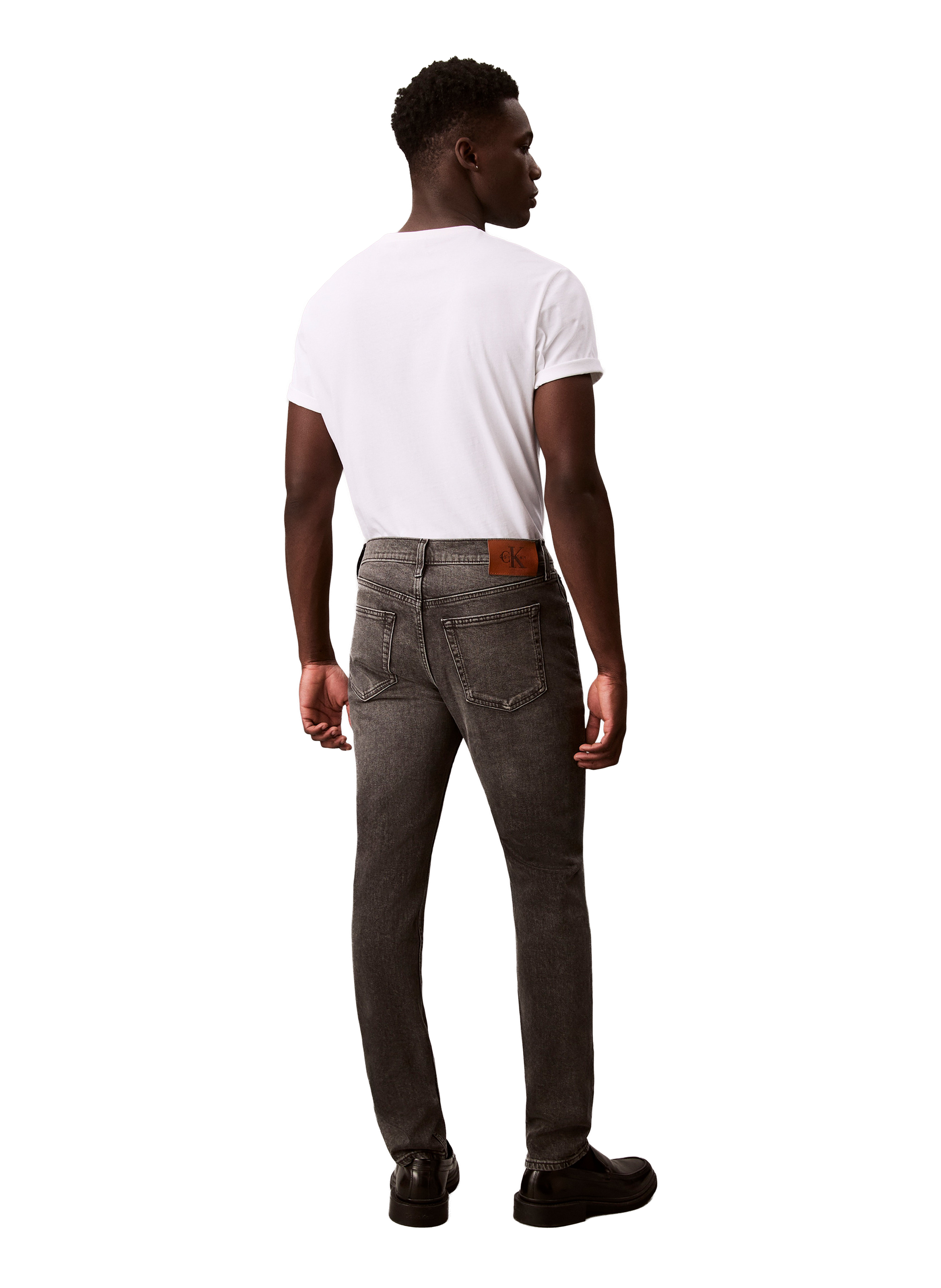 Slim tapered jeans CALVIN KLEIN Grey