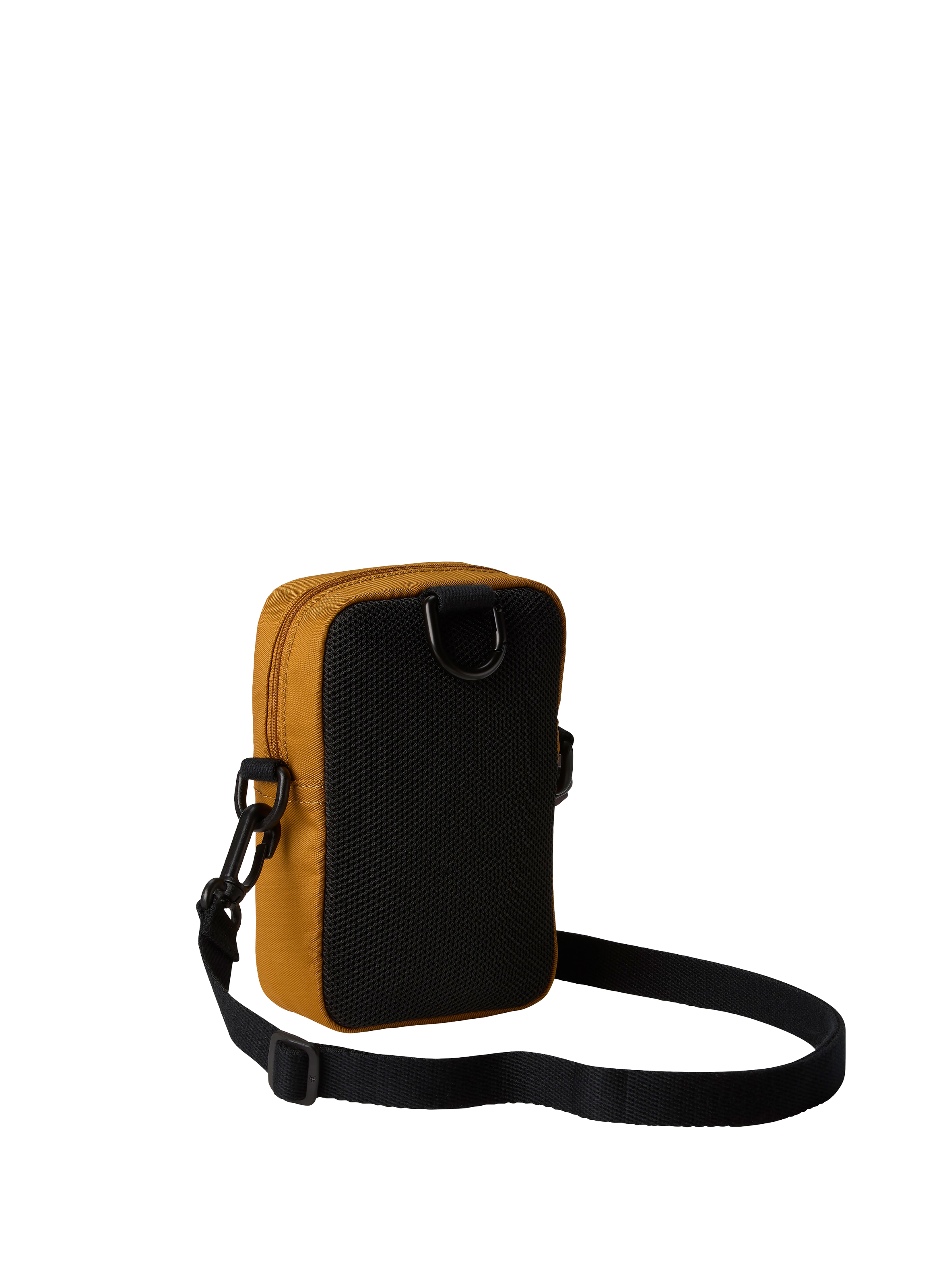 Zippered shoulder bag with logo CALVIN KLEIN Yellow