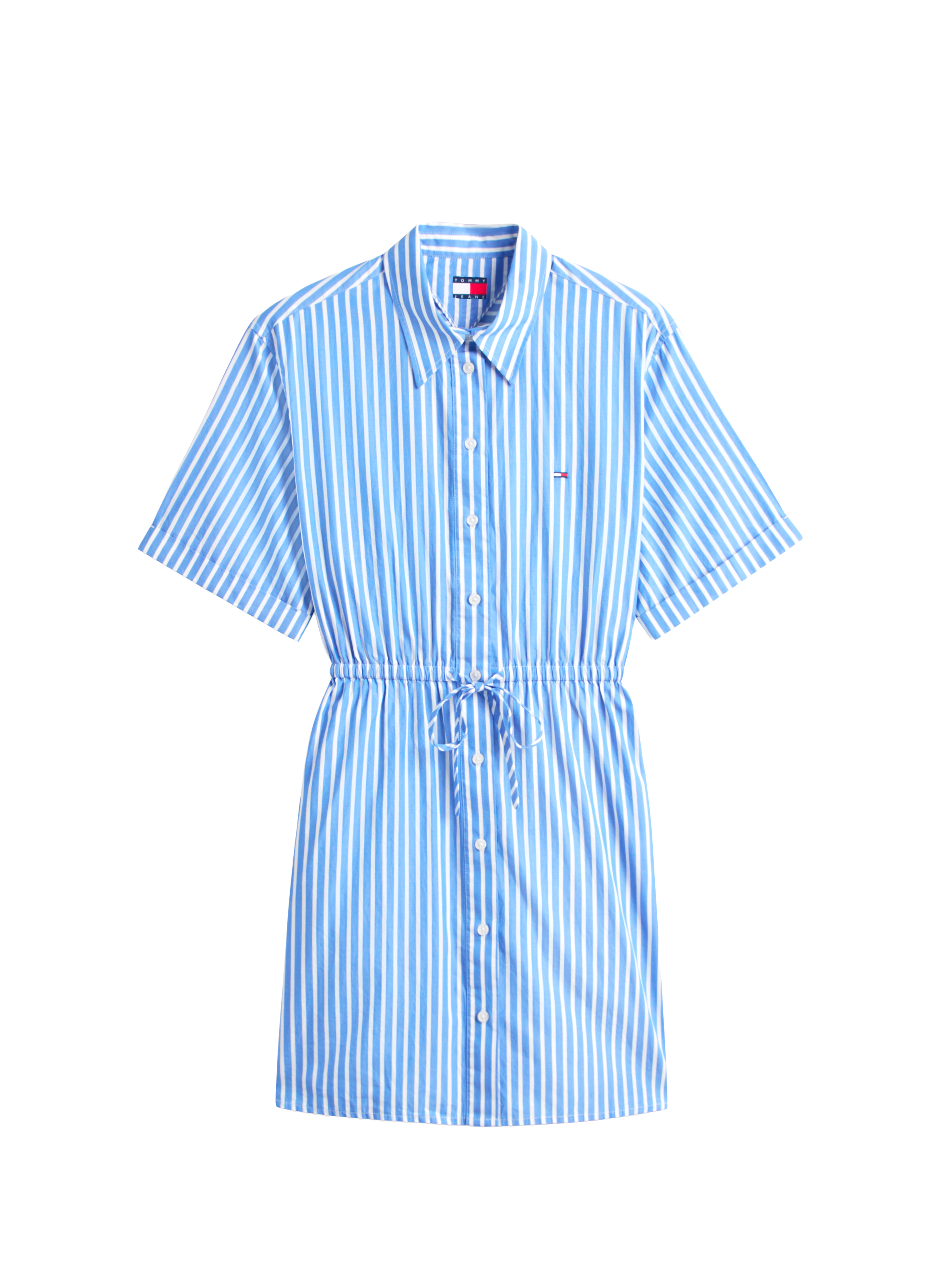Striped shirt dress TOMMY HILFIGER Blue
