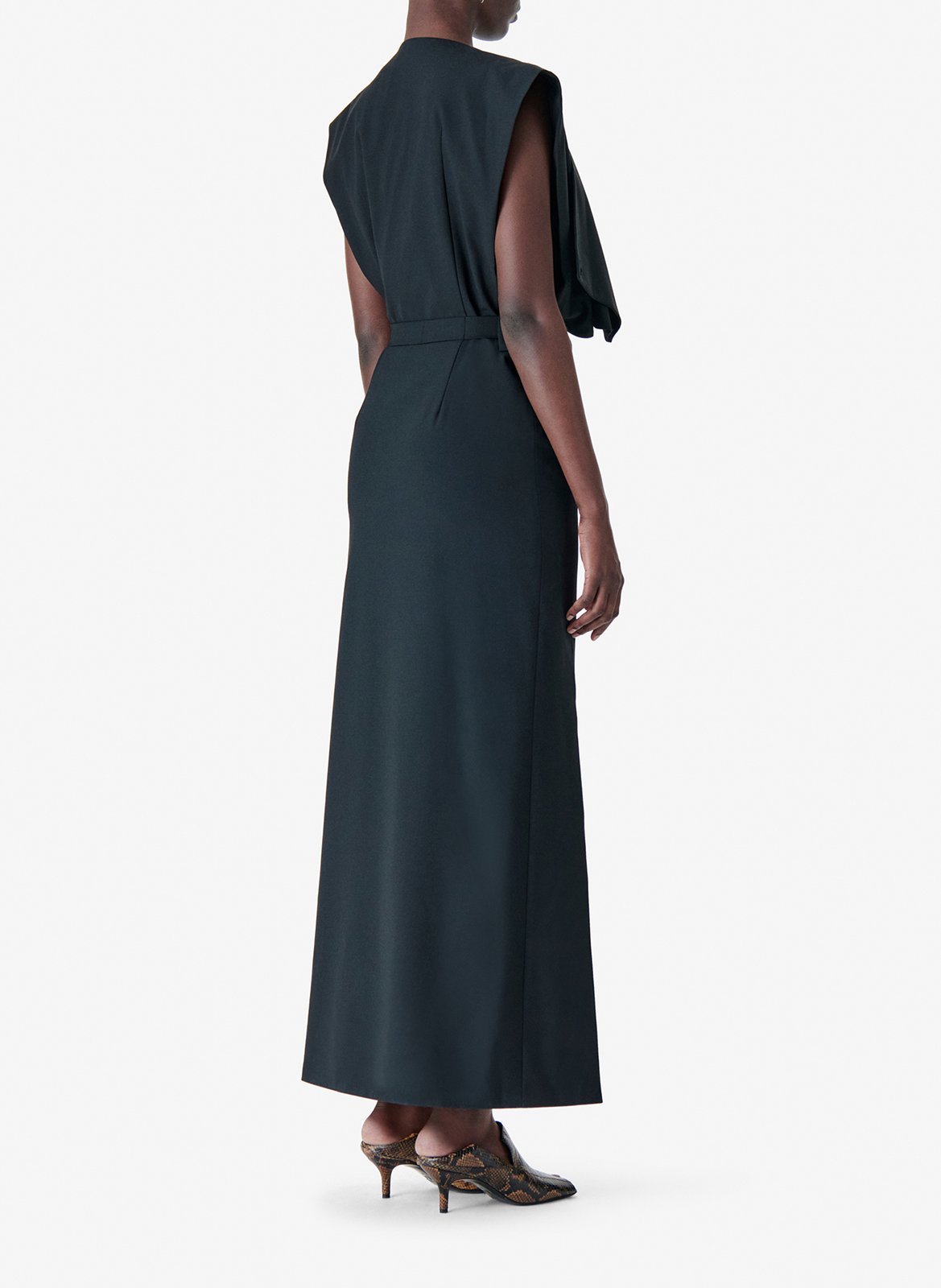 Robe longue col ajustable amilia IRO Noir