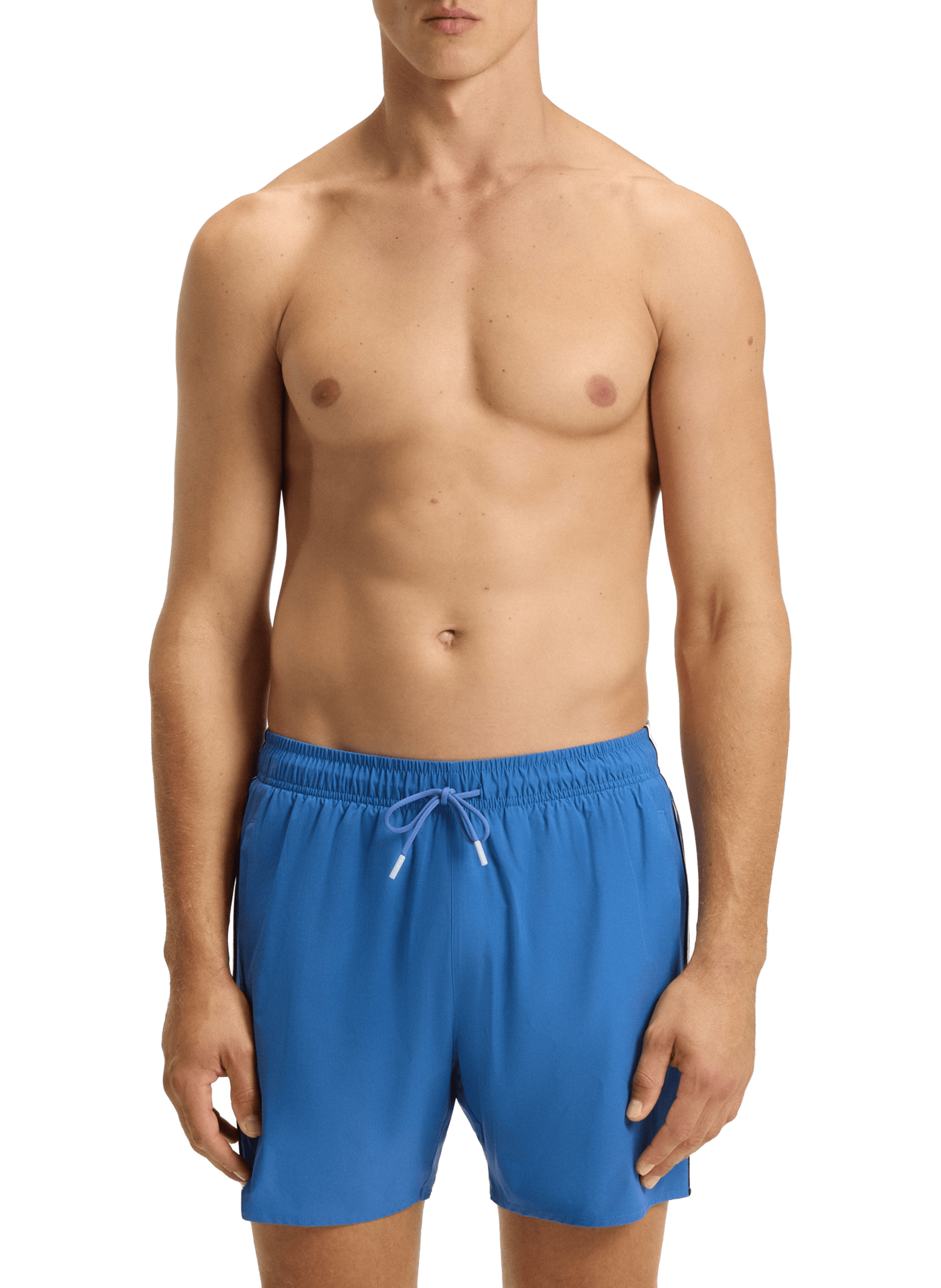 Short de bain à logo HUGO BOSS Bleu