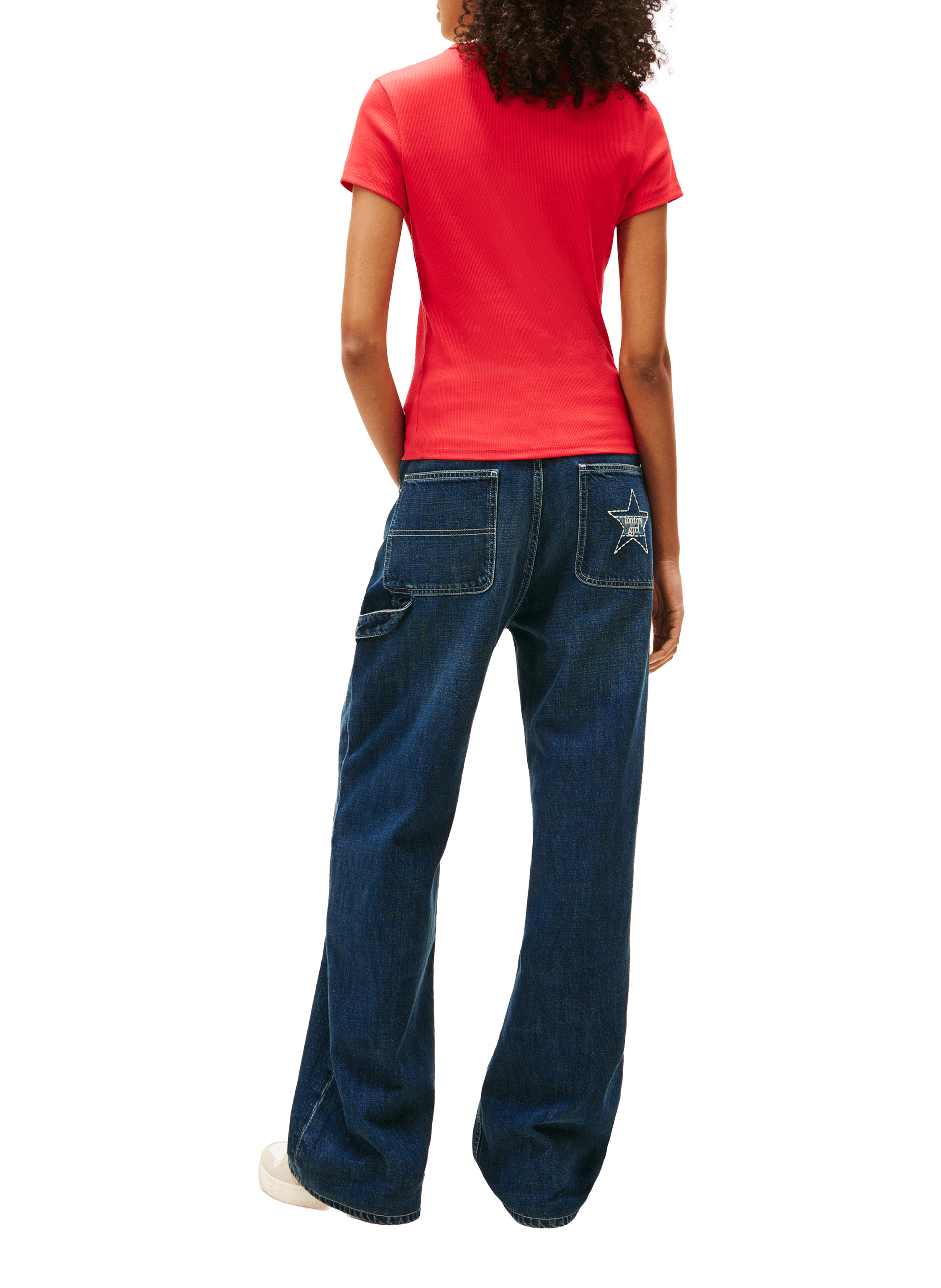  Logo T-shirt TOMMY HILFIGER Red