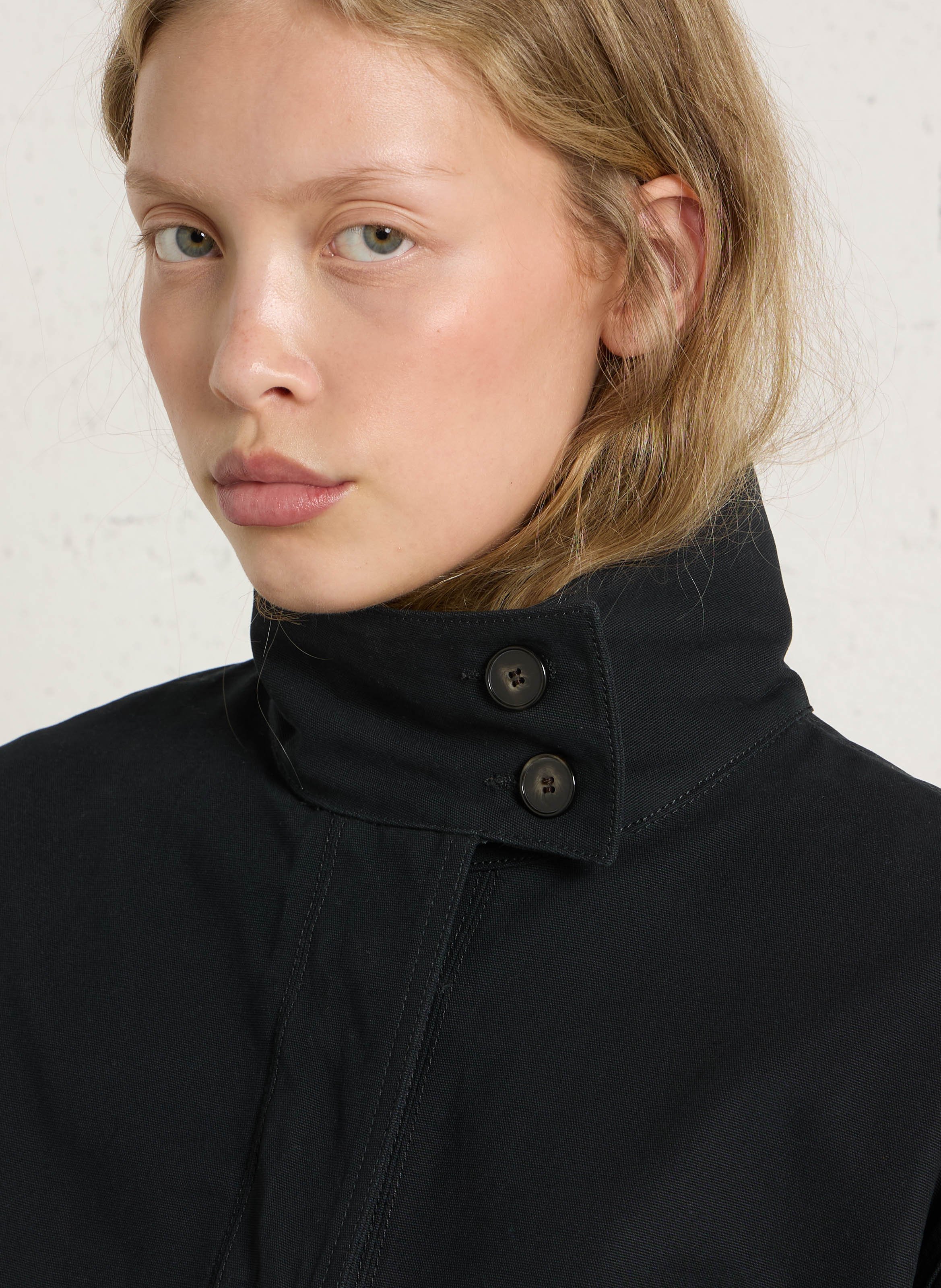 Veste oversize en coton imelda SOEUR Bleu