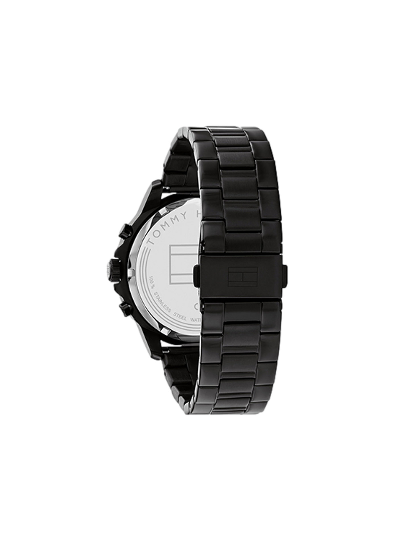 Montre quartz Henry en acier inoxydable TOMMY HILFIGER MONTRES Noir