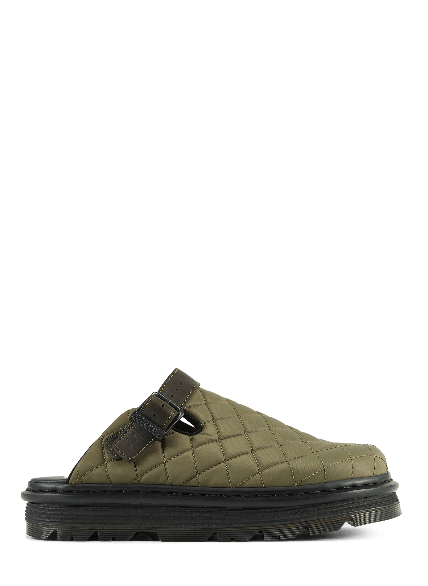 Calfskin Leather Mules DR. MARTENS Brown